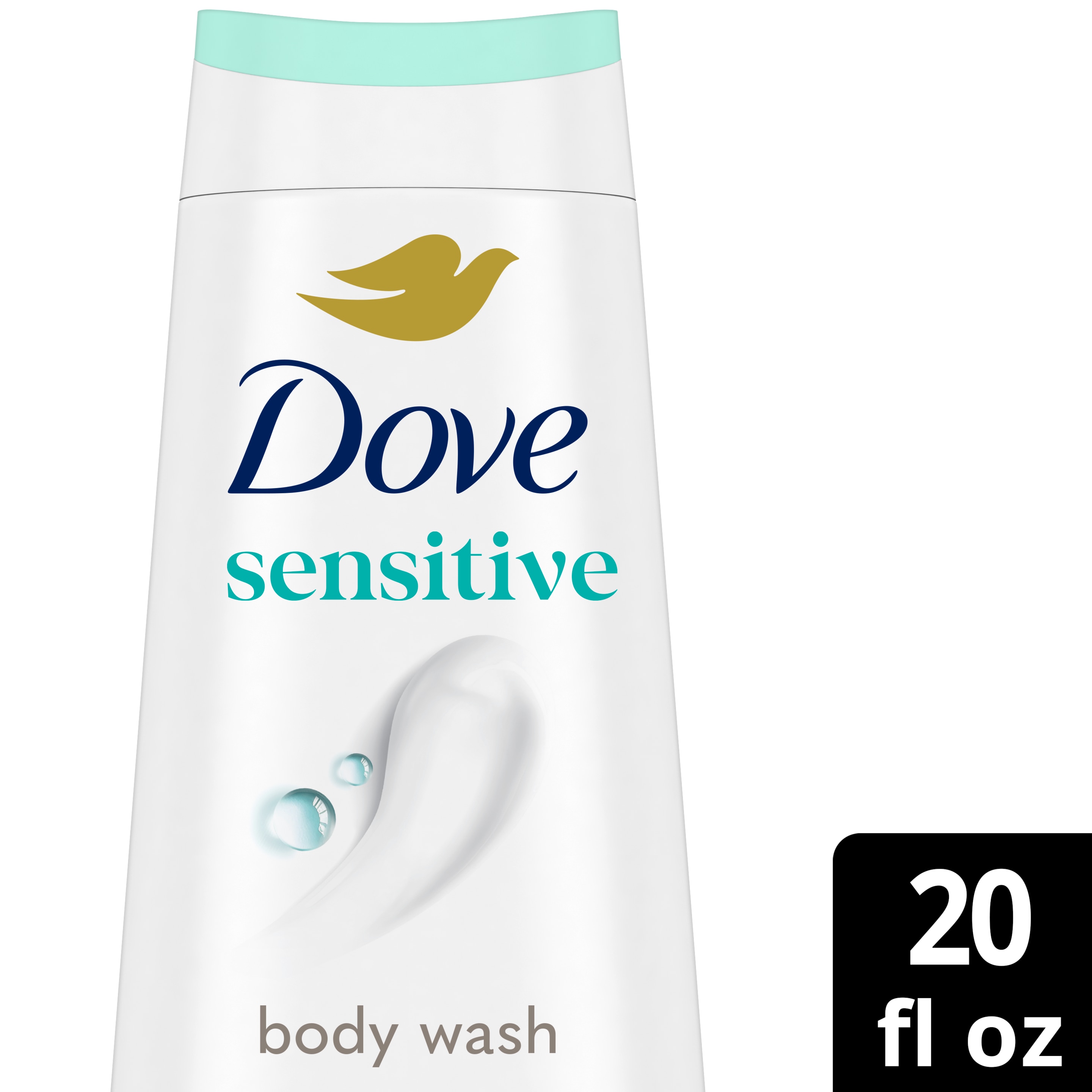 Dove Sensitive Body Wash 20 oz