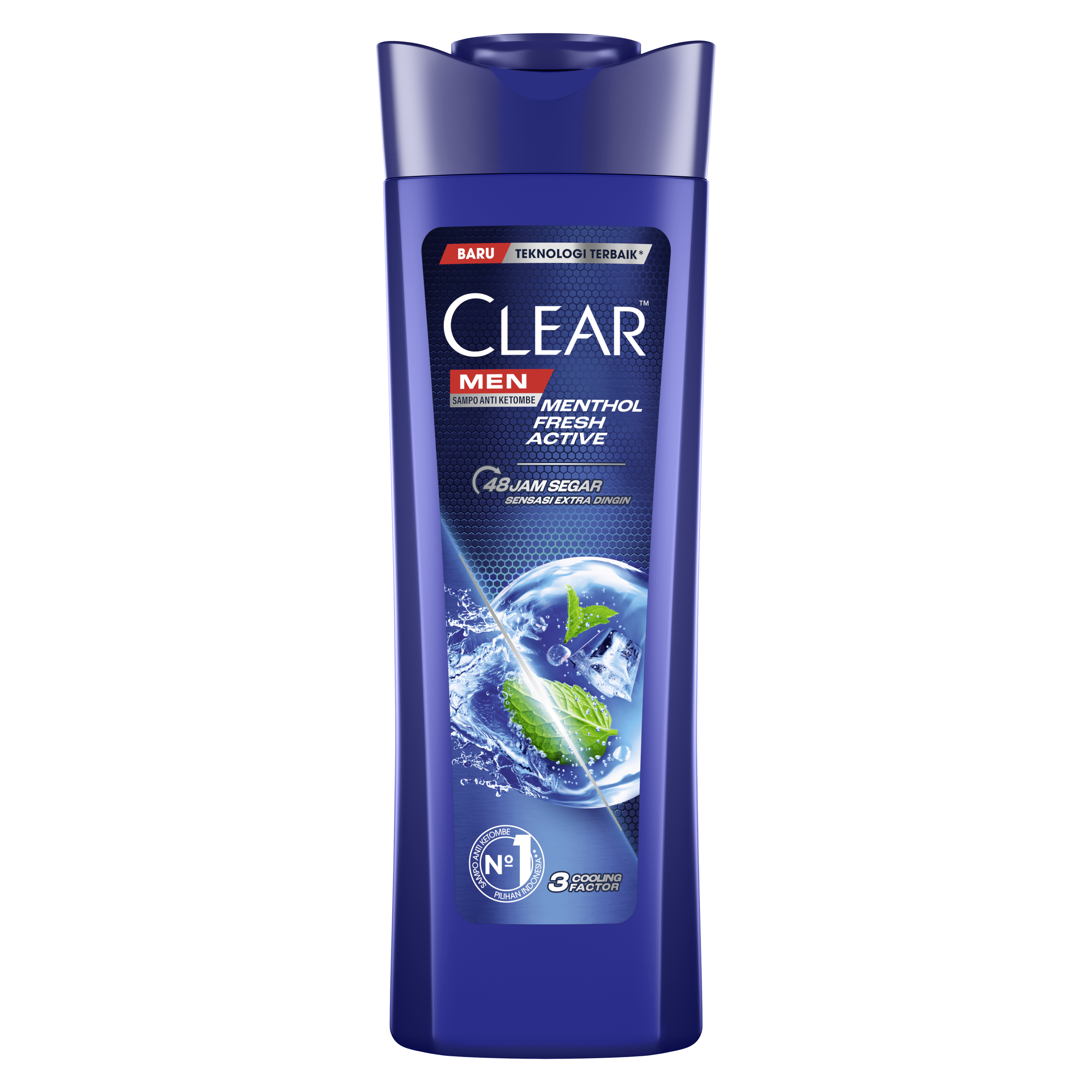 CLEAR Shampoo Menthol Fresh Active Bottle 70 mL