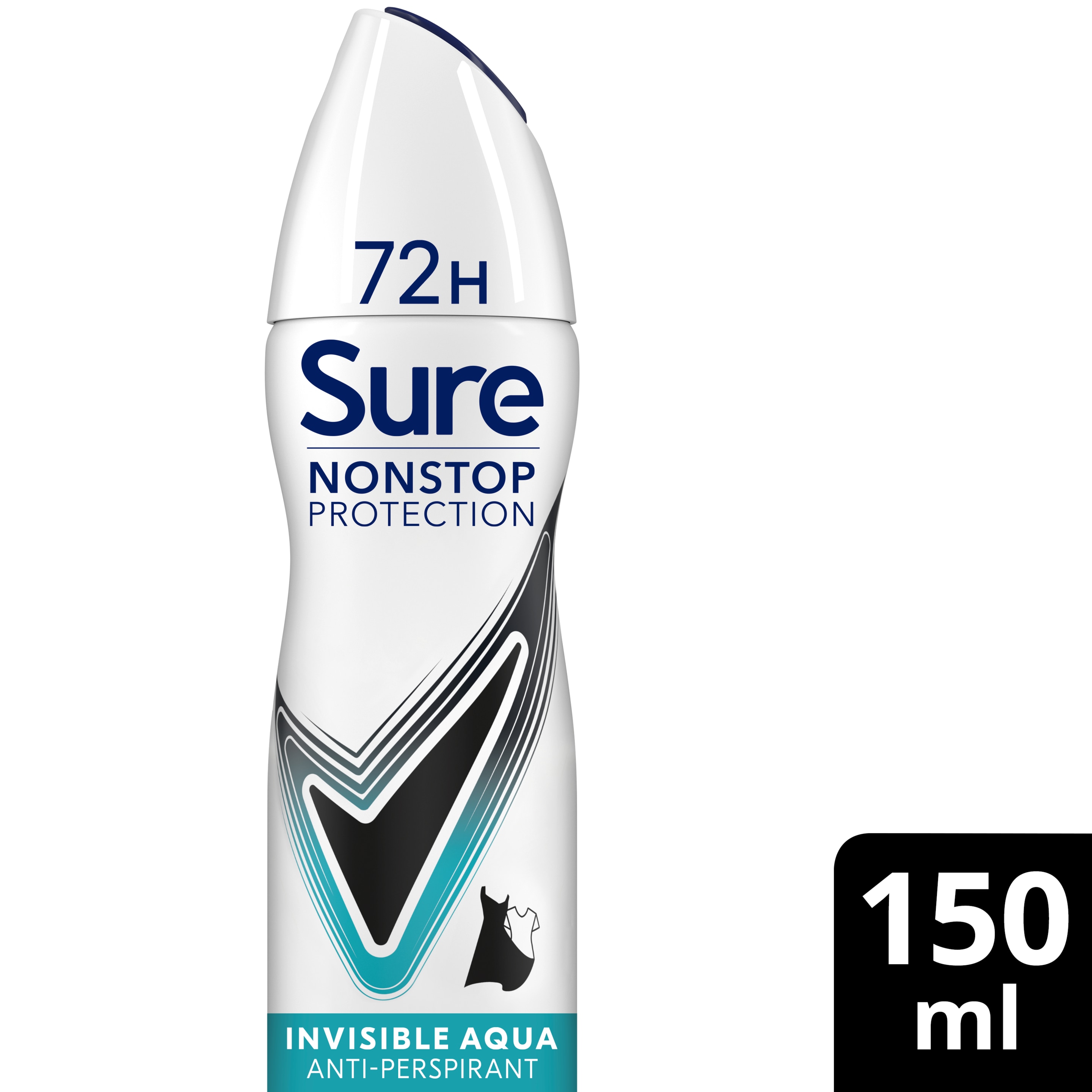 Invisible Aqua Nonstop Protection Antiperspirant Deodorant Spray 150ml