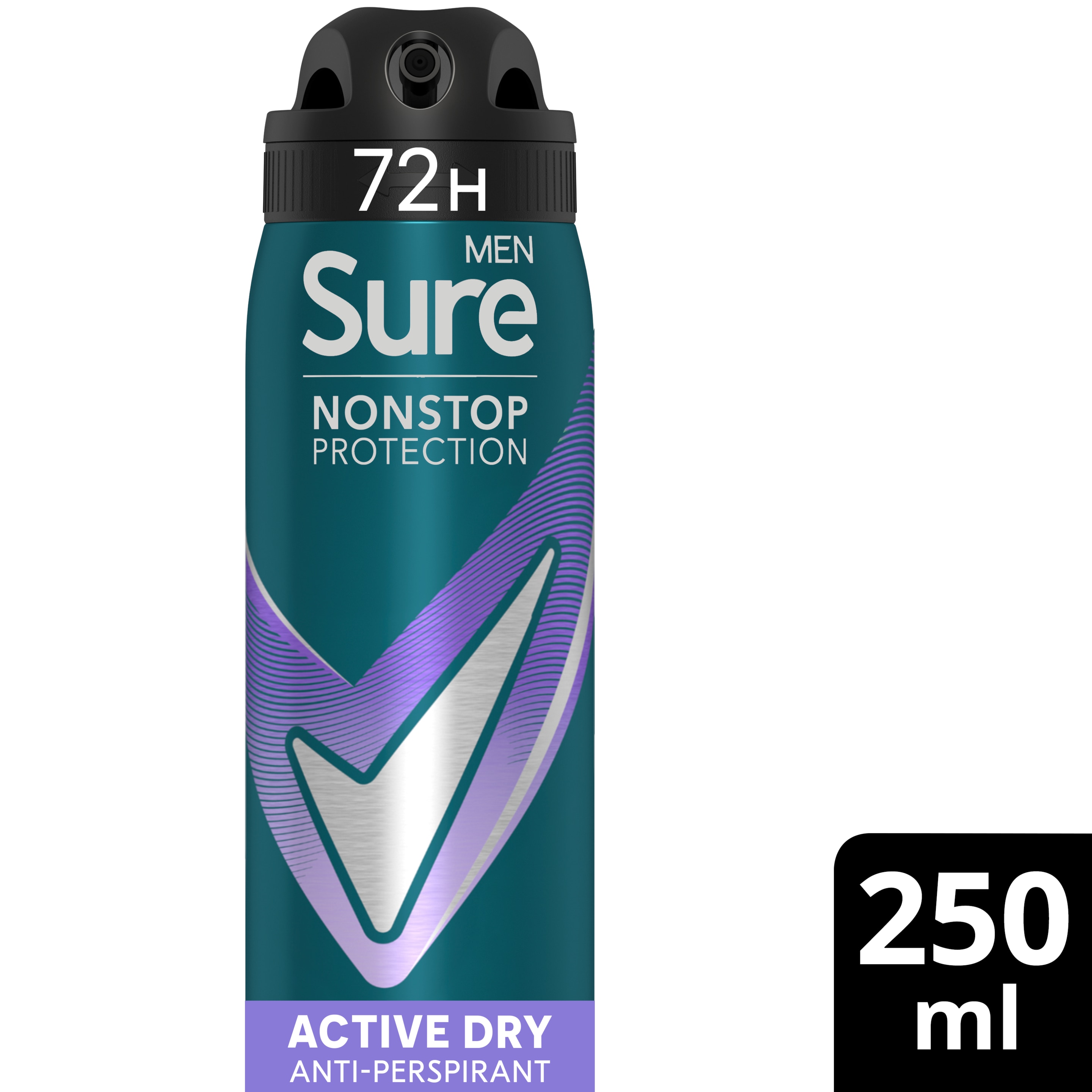 Sure Men 72hr Active Dry Antiperspirant Deodorant Spray