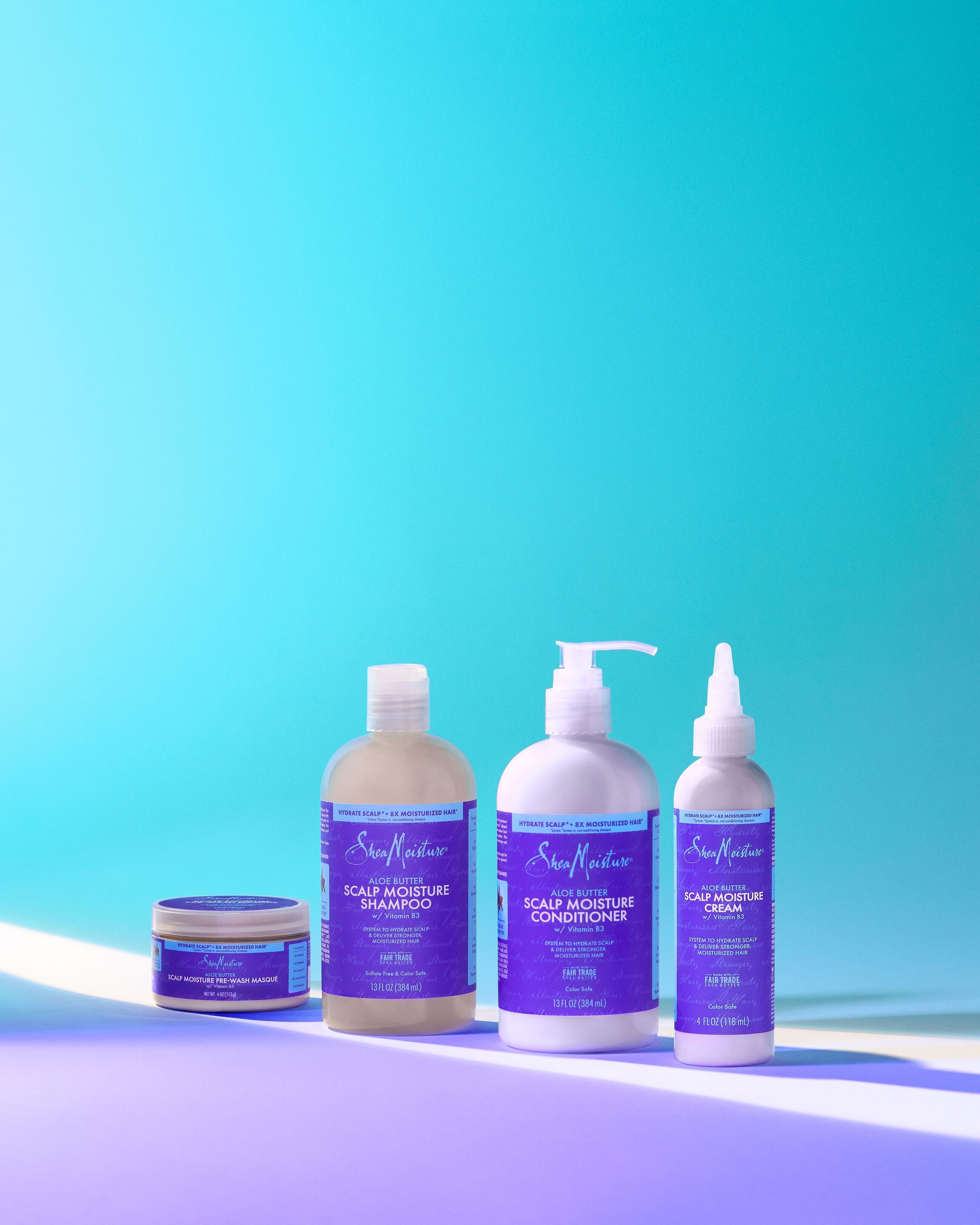Aloe butter new hair scalp collection page