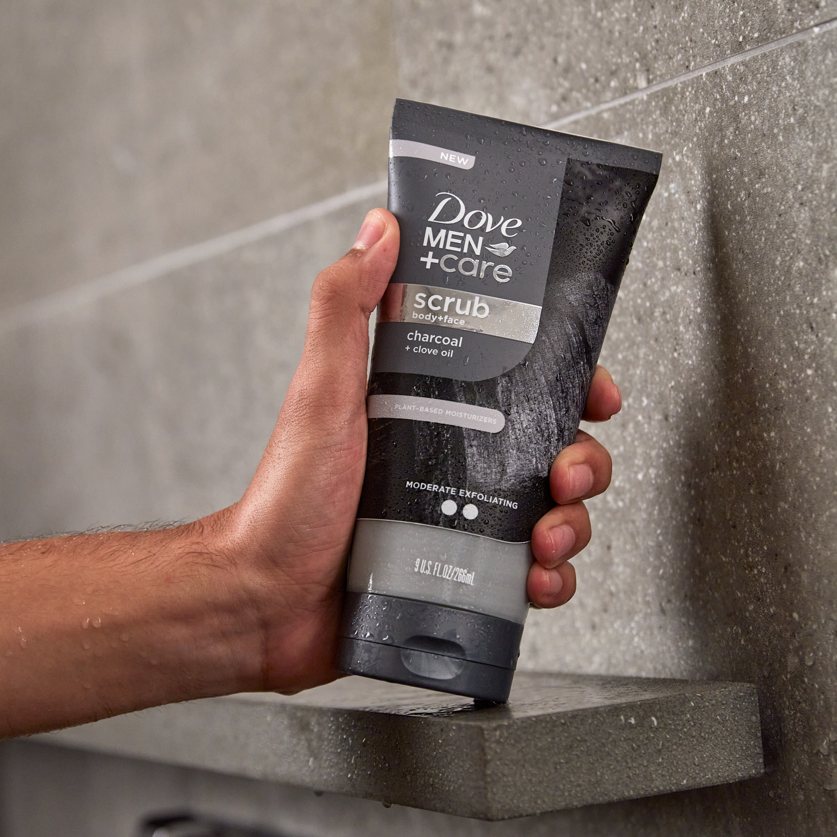 Men+Care Charcoal + Clove Oil Body + Face Scrub