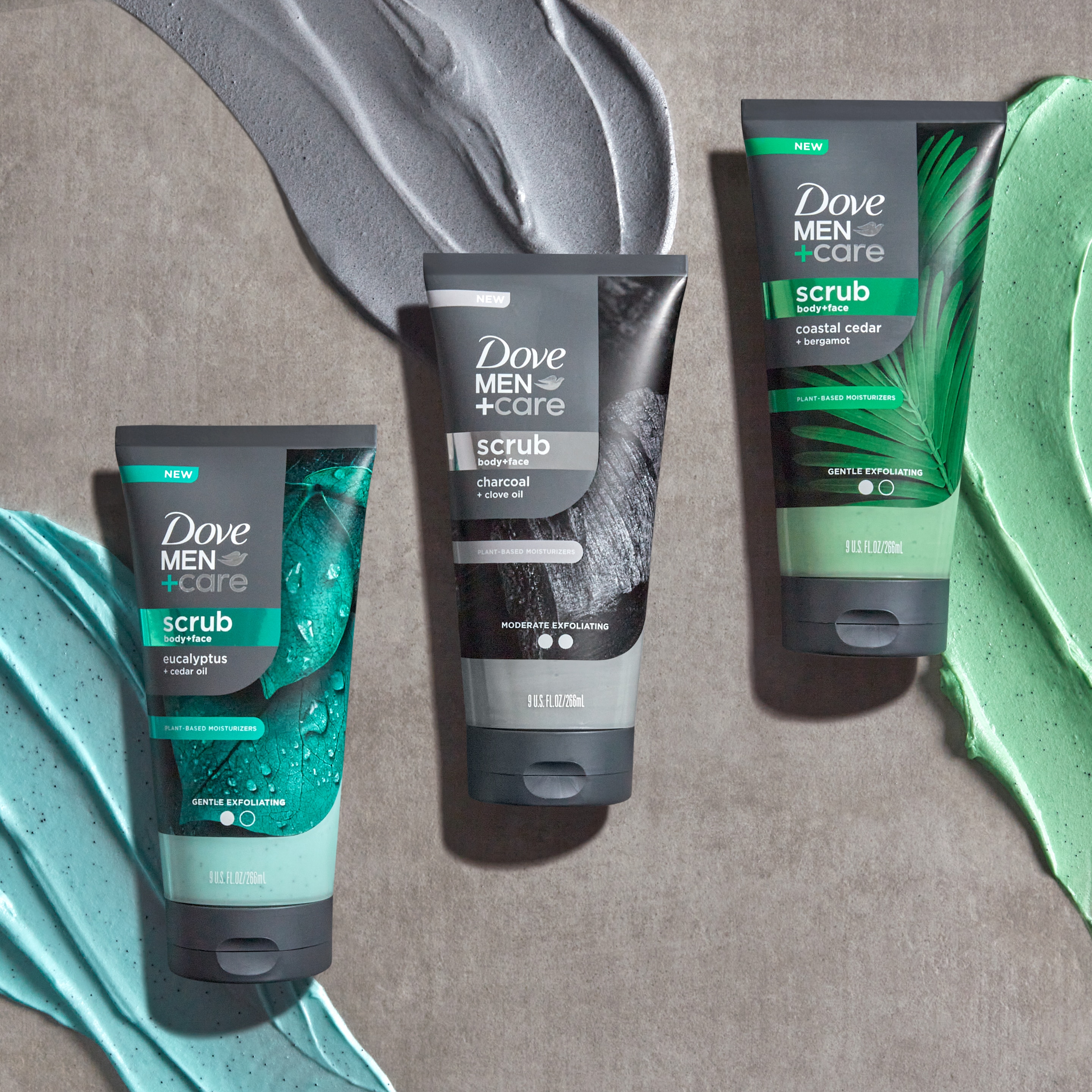 Men+Care Eucalyptus + Cedar Oil Body + Face Scrub