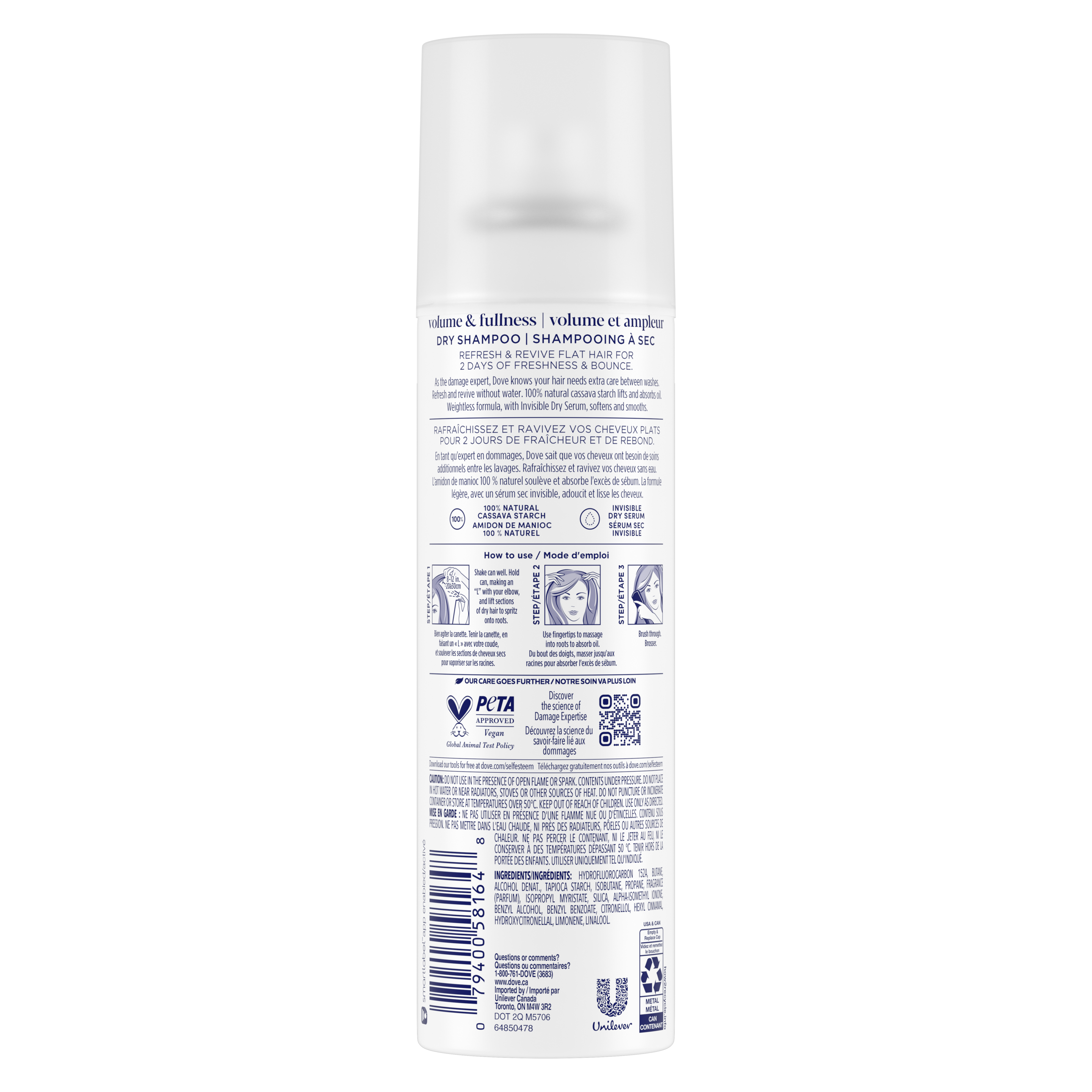 Volume & Fullness Advanced Dry Shampoo