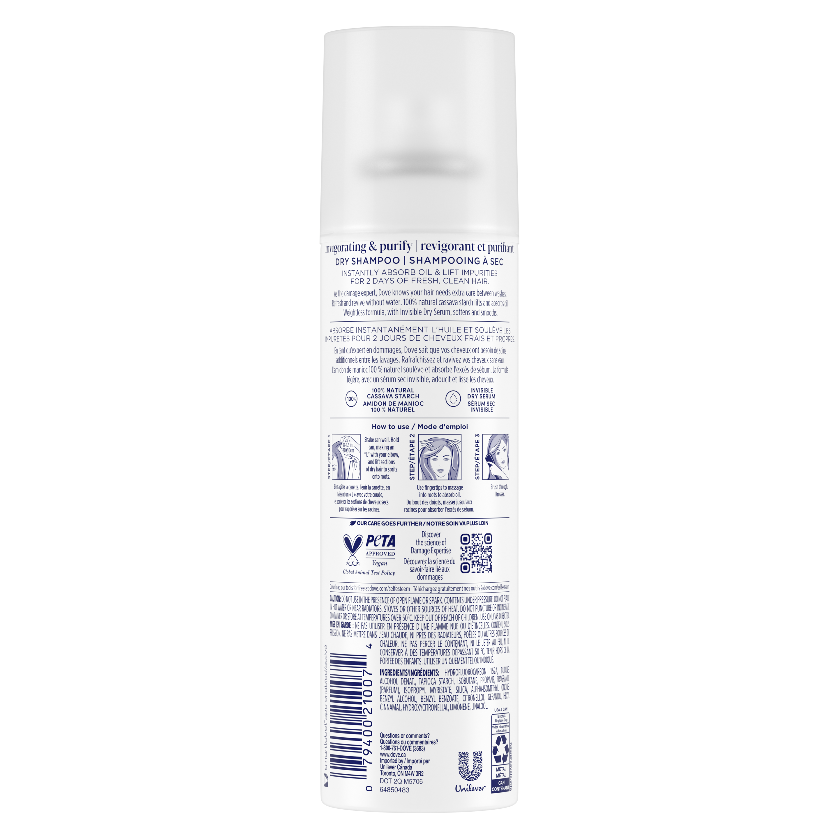 Invigorating & Purify Advanced Dry Shampoo