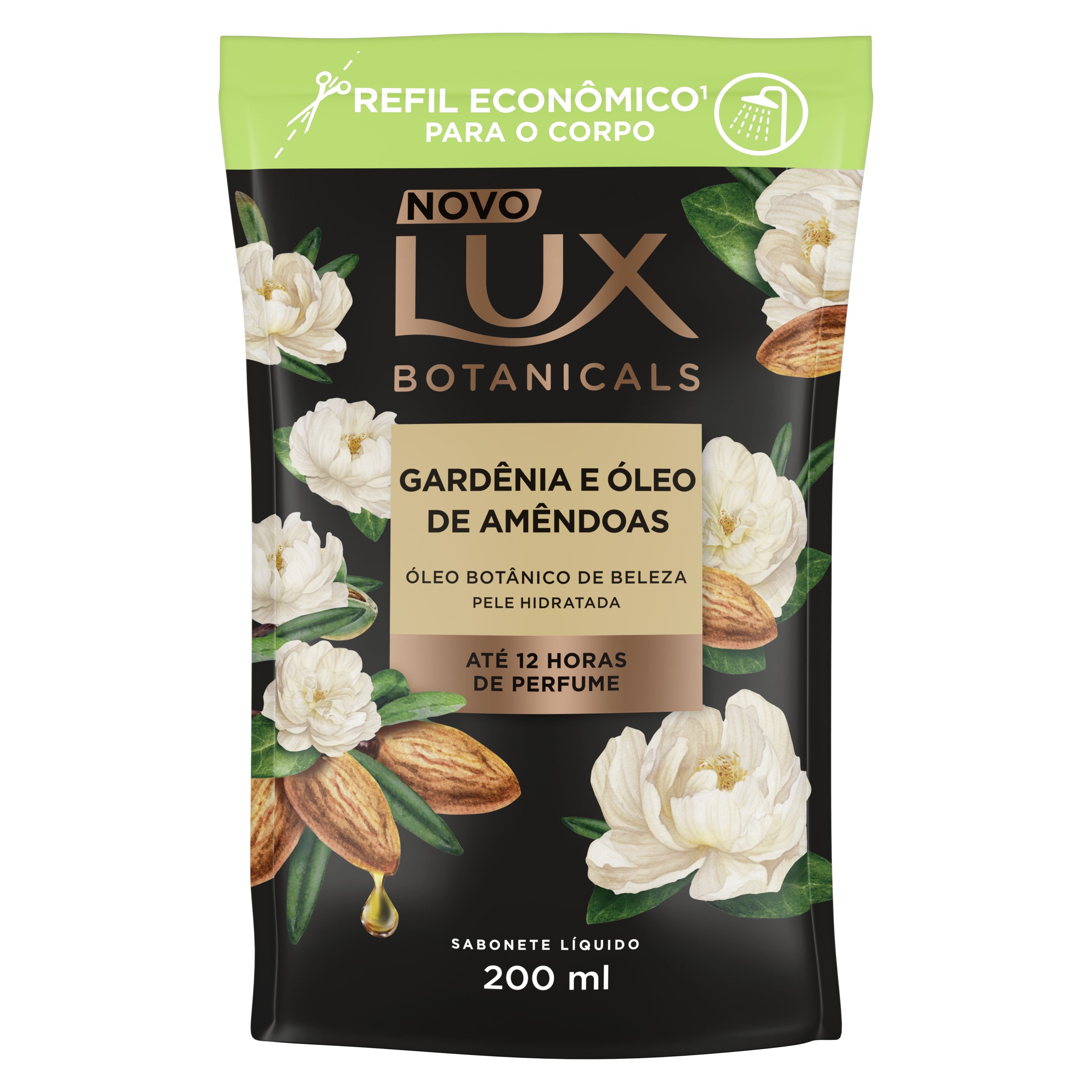 Sabonete Líquido Gardênia e Óleo de Amêndoas packshot