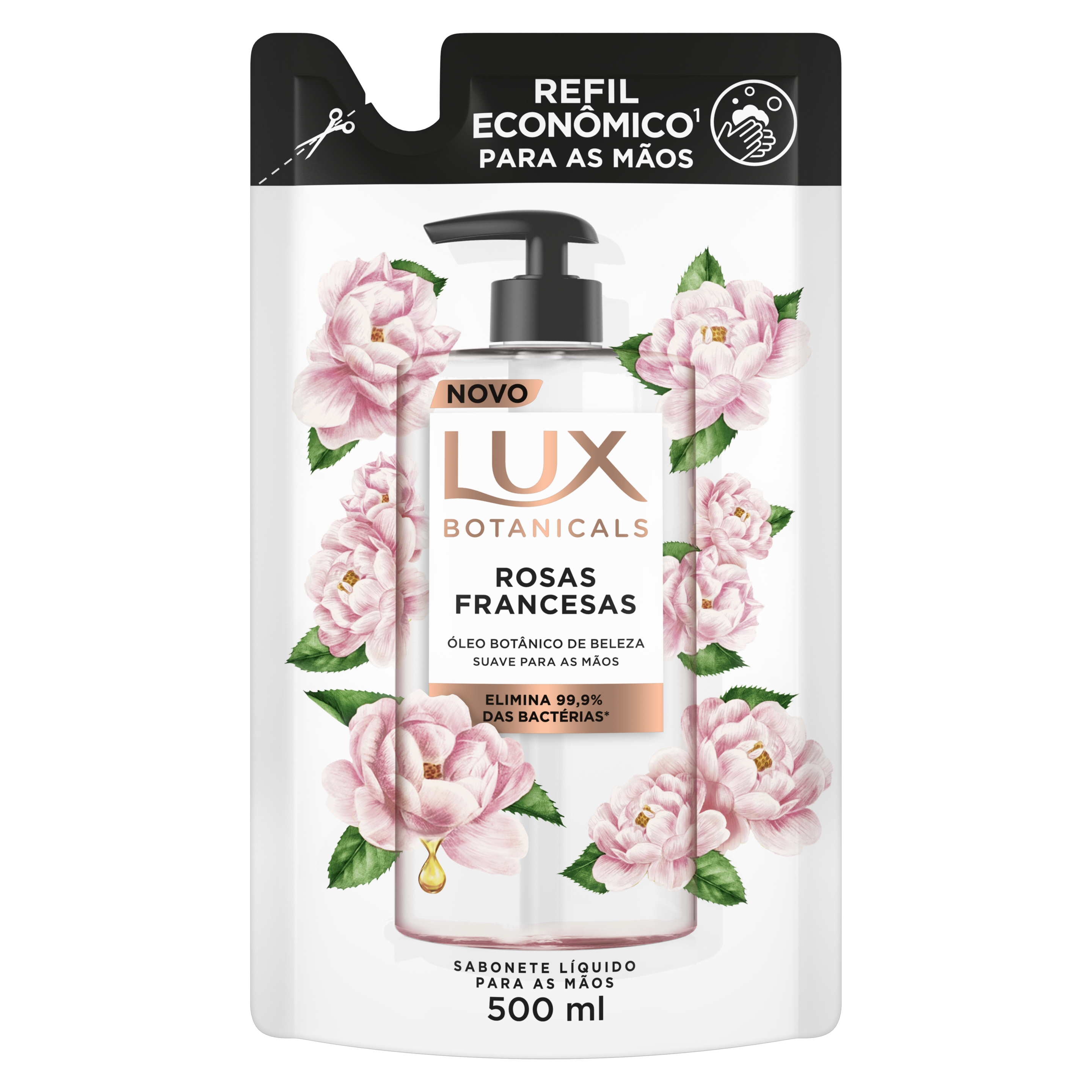 Sabonete Líquido Para as mãos Rosas Francesas packshot
