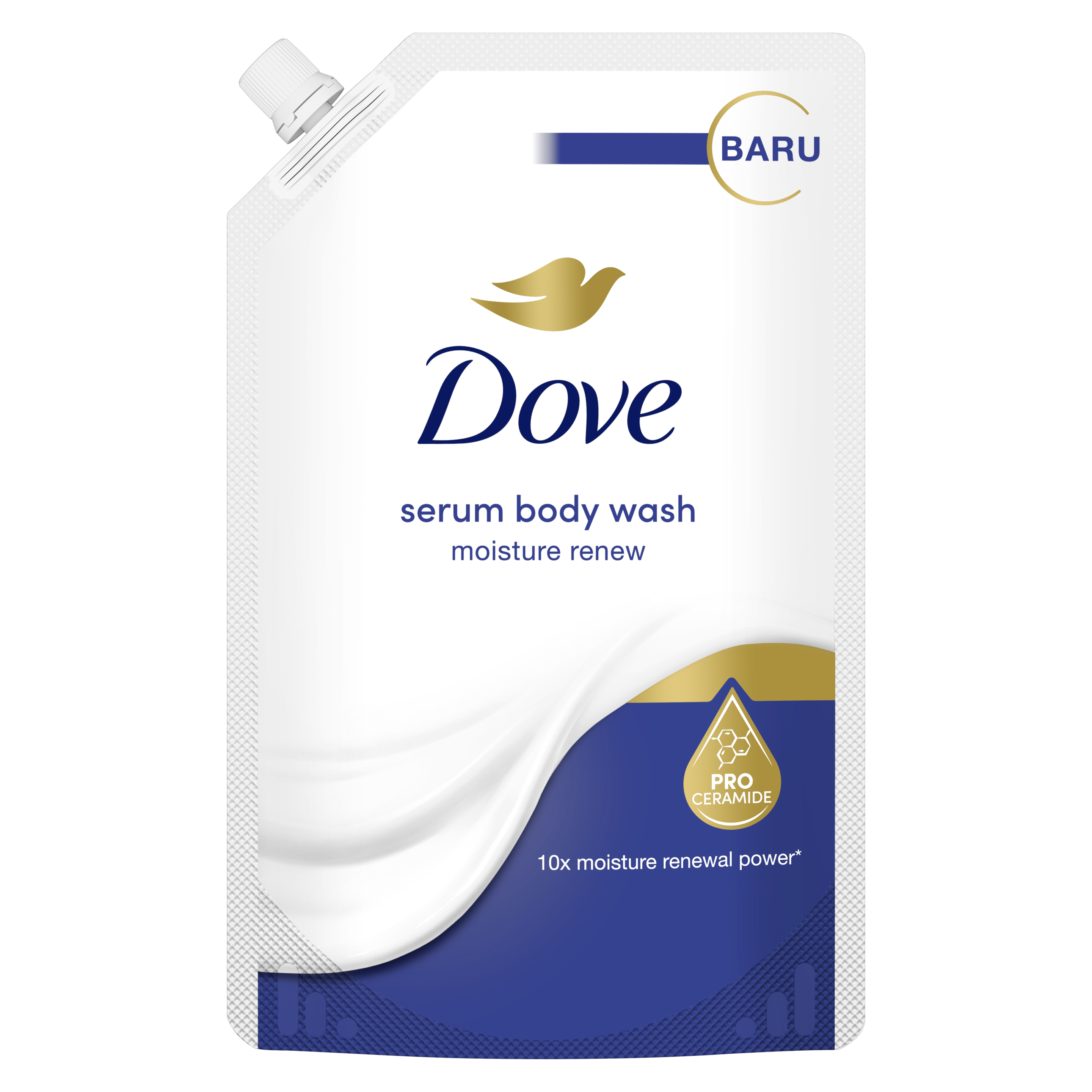 DOVE Sabun Mandi Cair Moisture Renew Pouch Refill 800ML