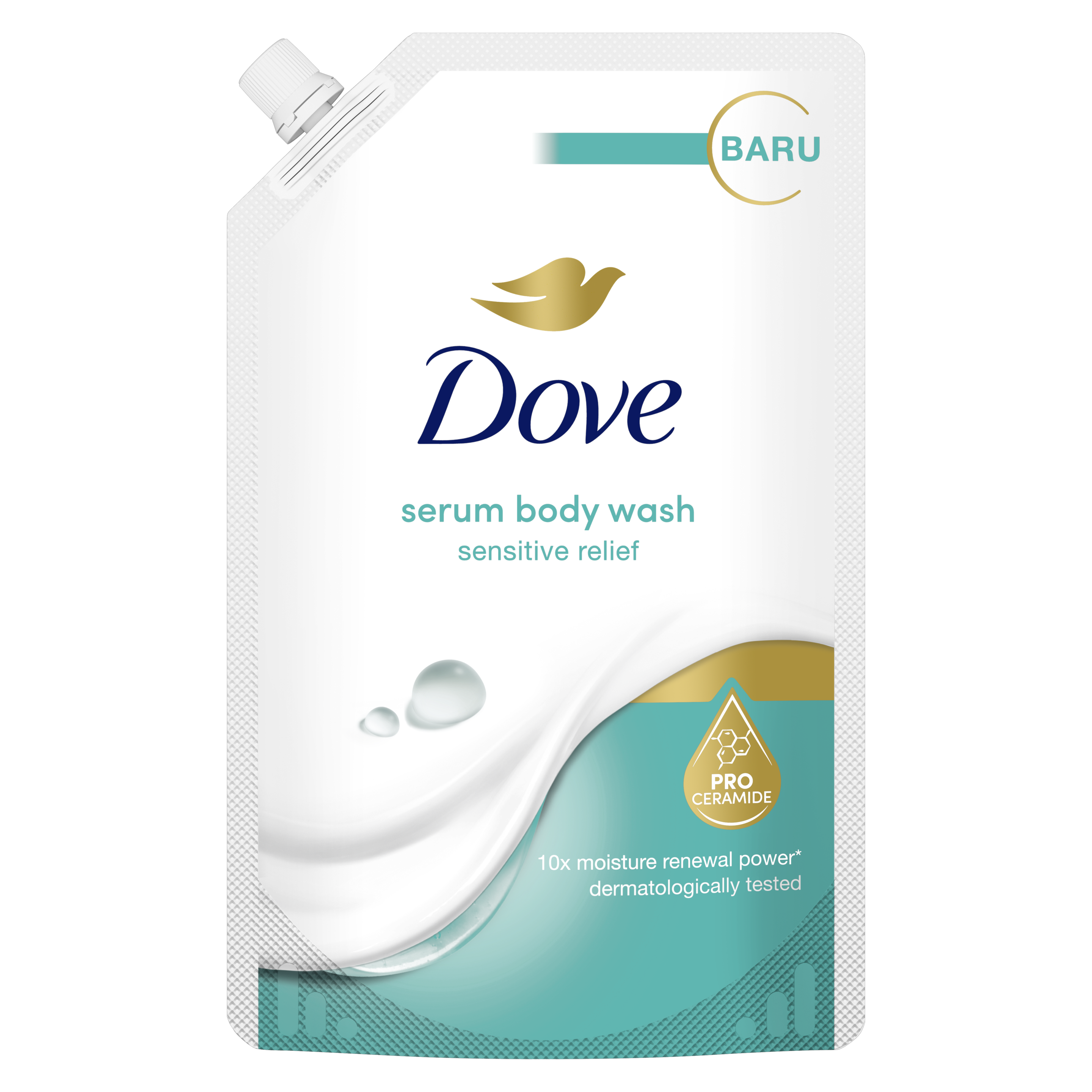DOVE Sabun Mandi Cair Sensitive Relief Pouch Refill 800ML