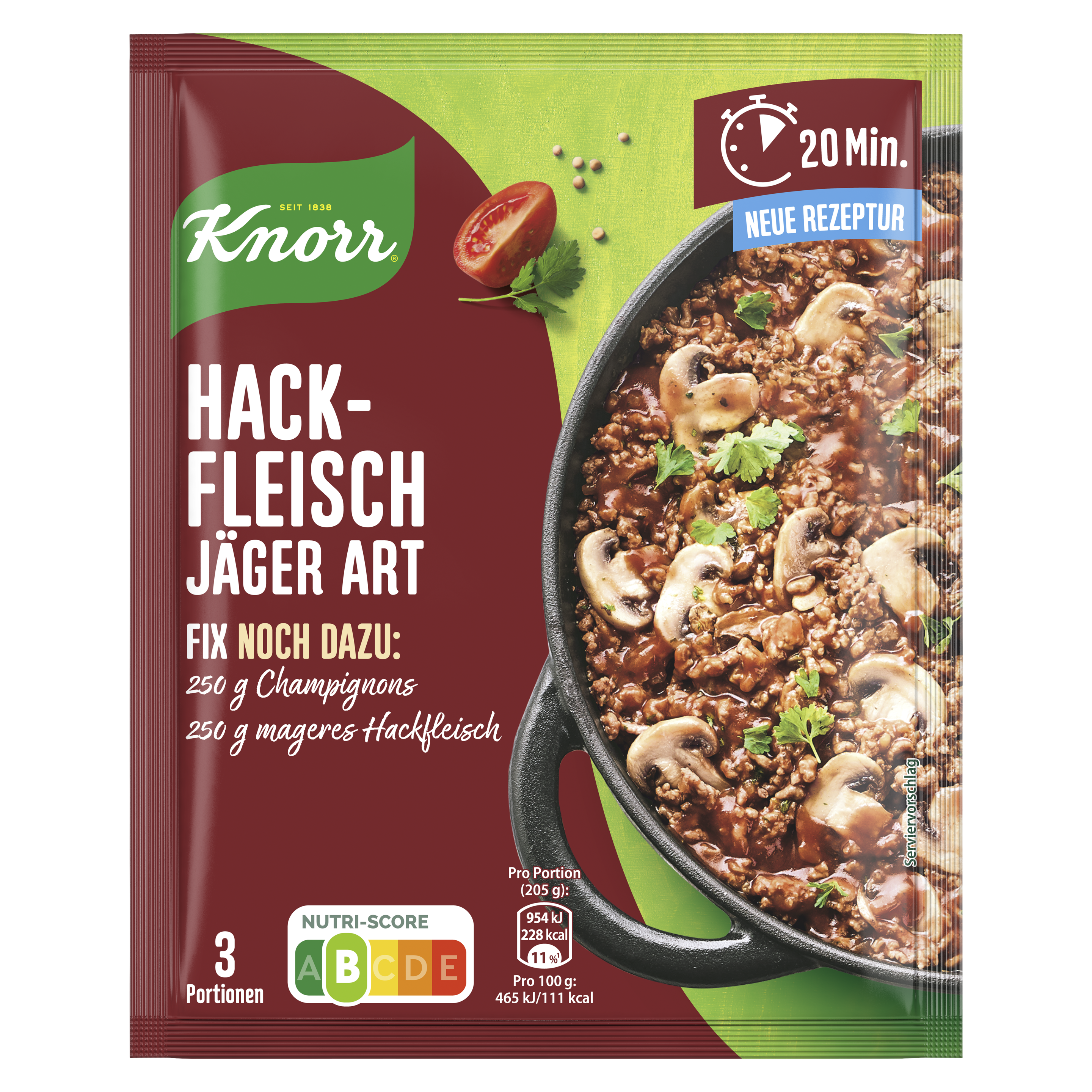 Knorr Fix Hackfleisch Jäger Art 36 g