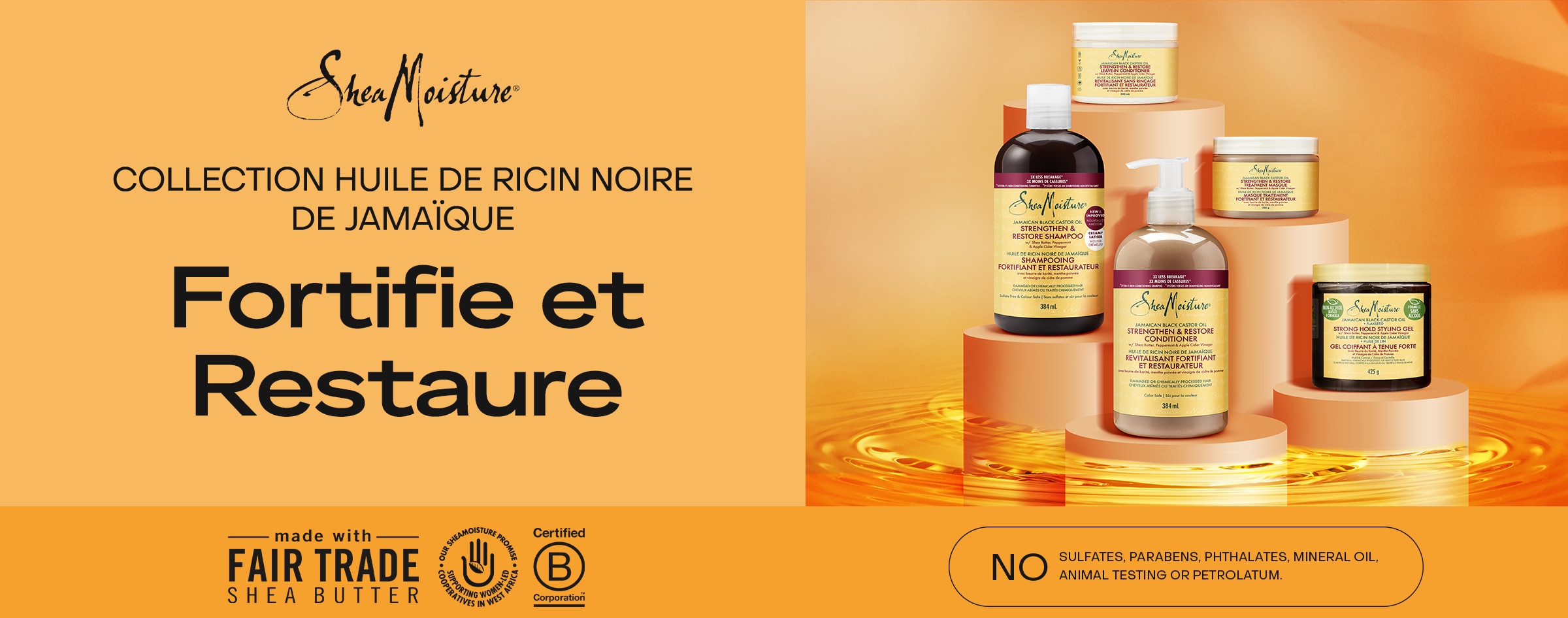 Jamaican Black Castor Oil Collection