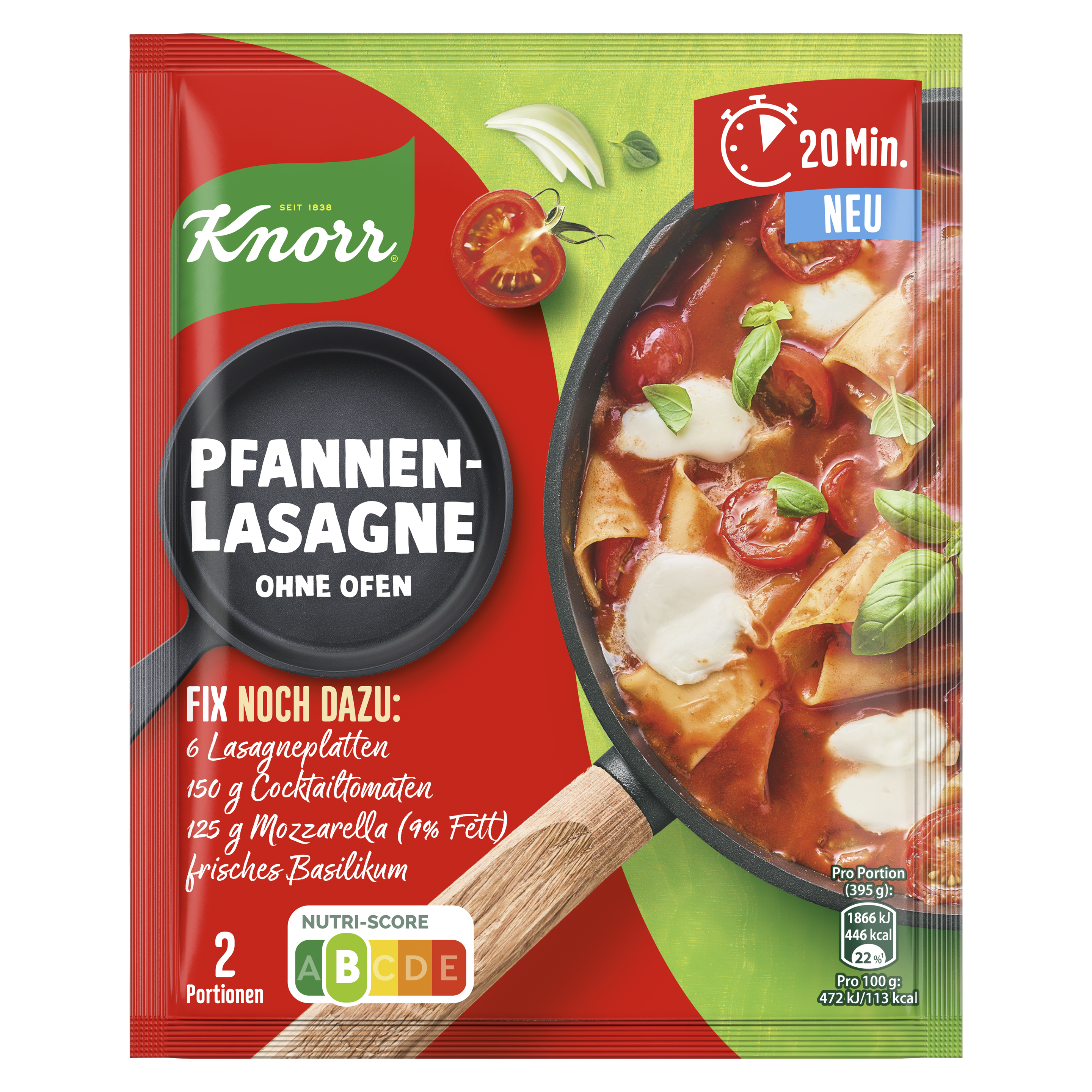 Knorr Fix Pfannen-Lasagne 38 g