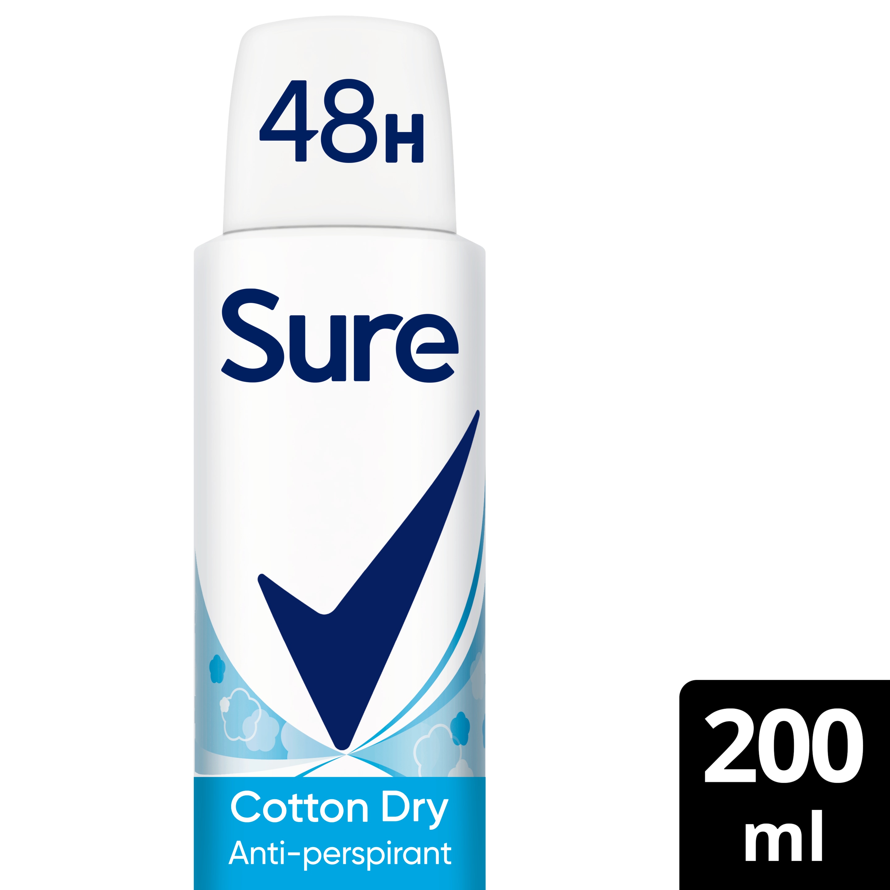 Sure Women 48hr Cotton Dry Antiperspirant Deodorant Spray