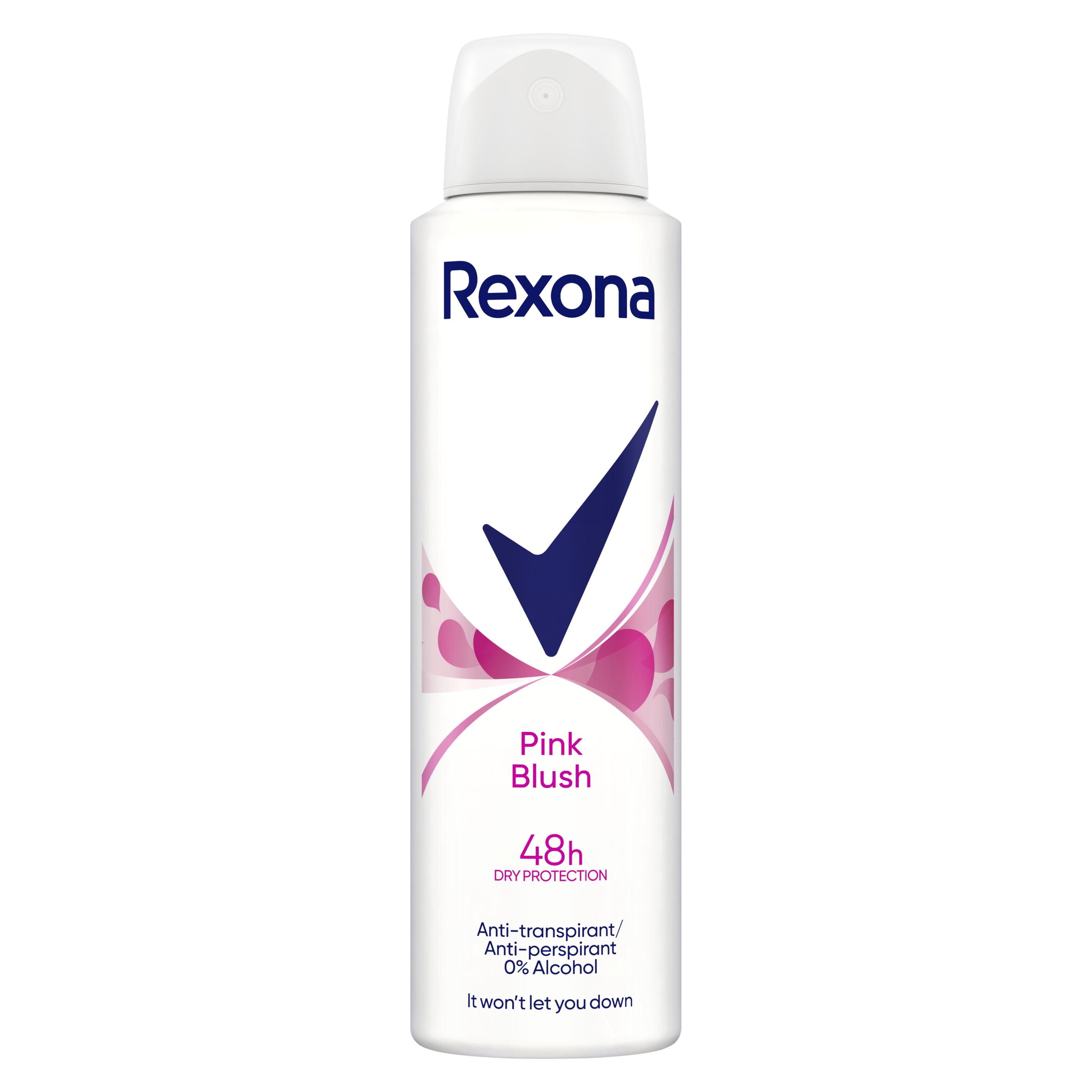 Antyperspirant spray dla kobiet Pink blush 150 ml Rexona