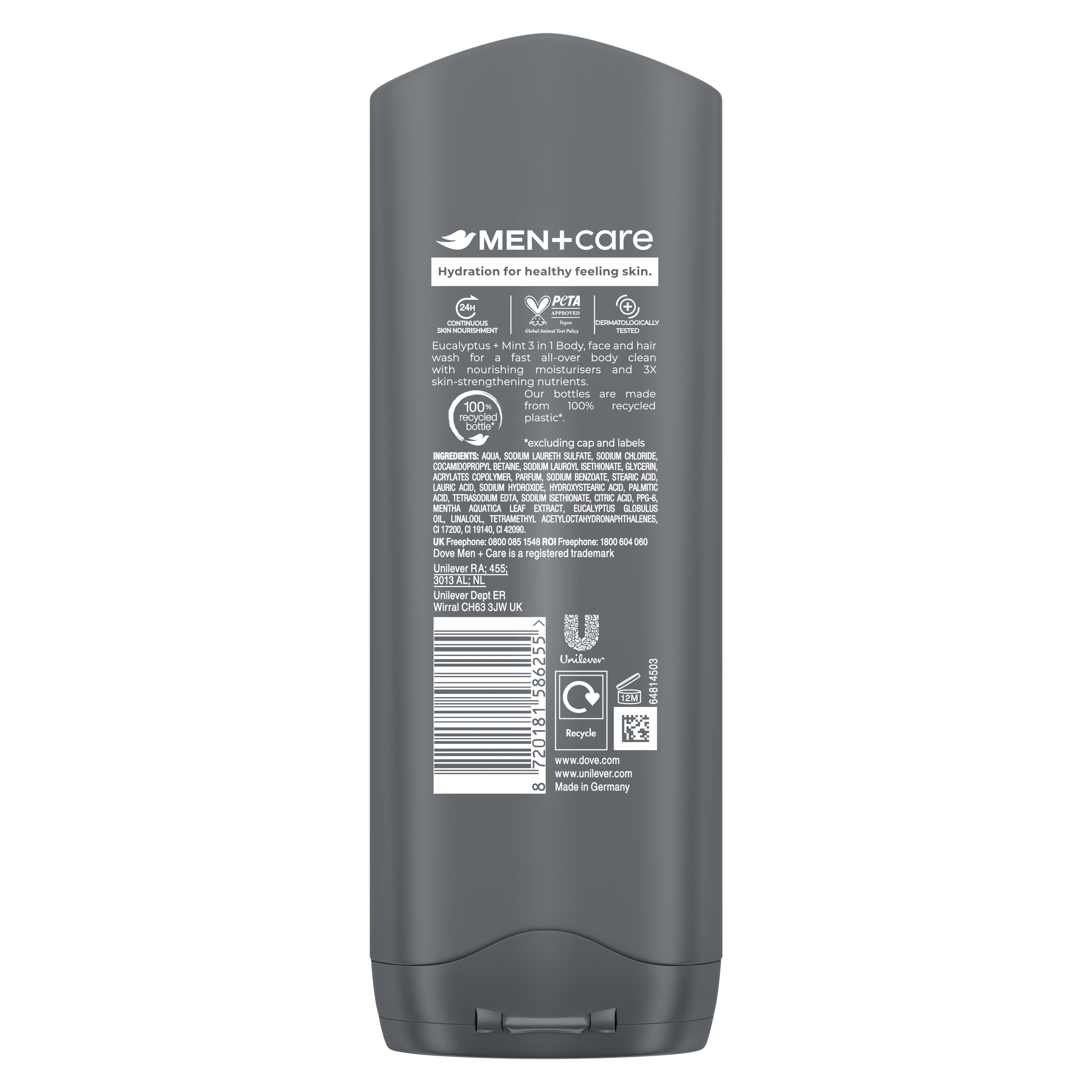 Face and Body Wash 250ml