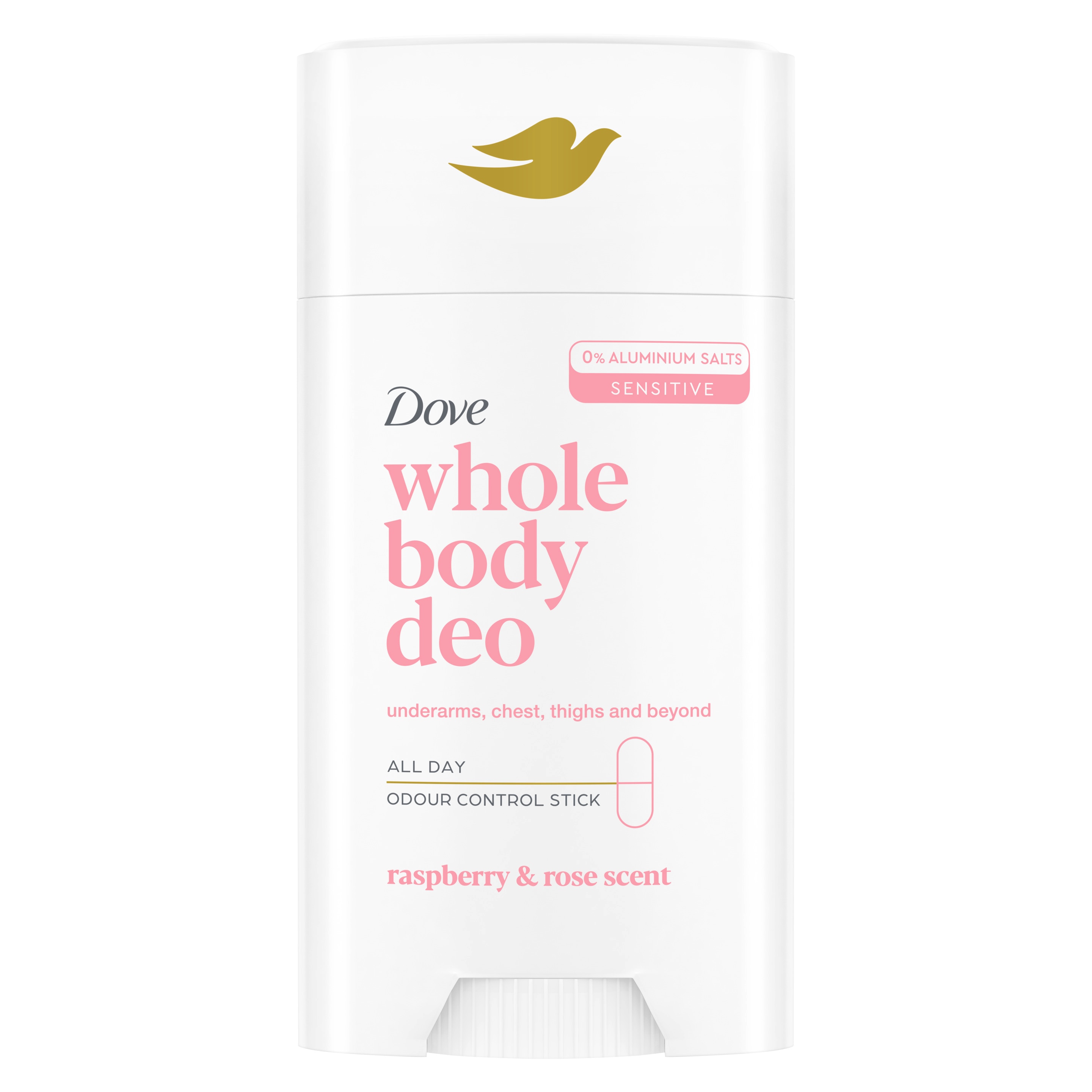 Dove Whole Body Deo Stick Raspberry and rose 75ml packshot