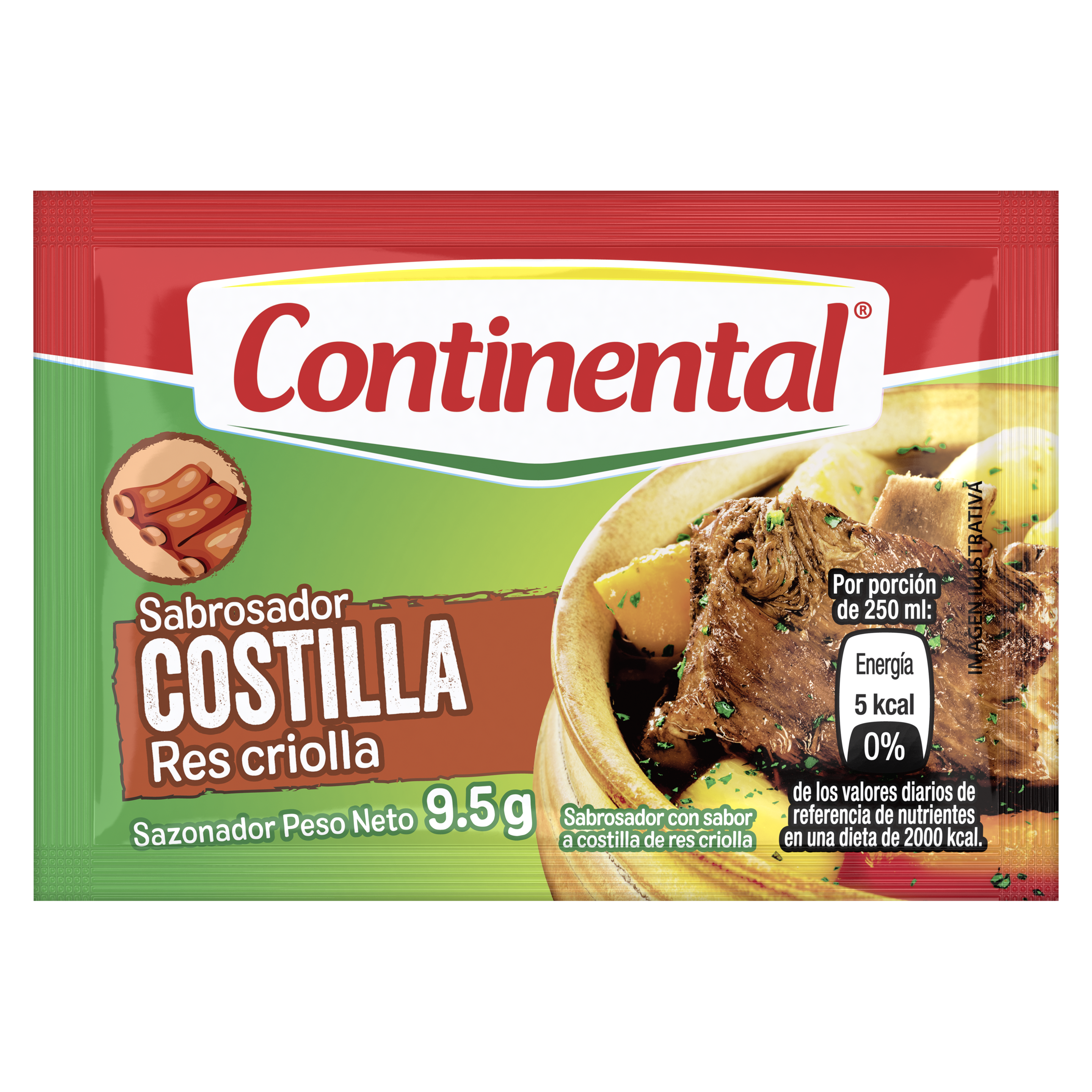 Sabrosador Costilla 4 Pack CONTINENTAL packshot