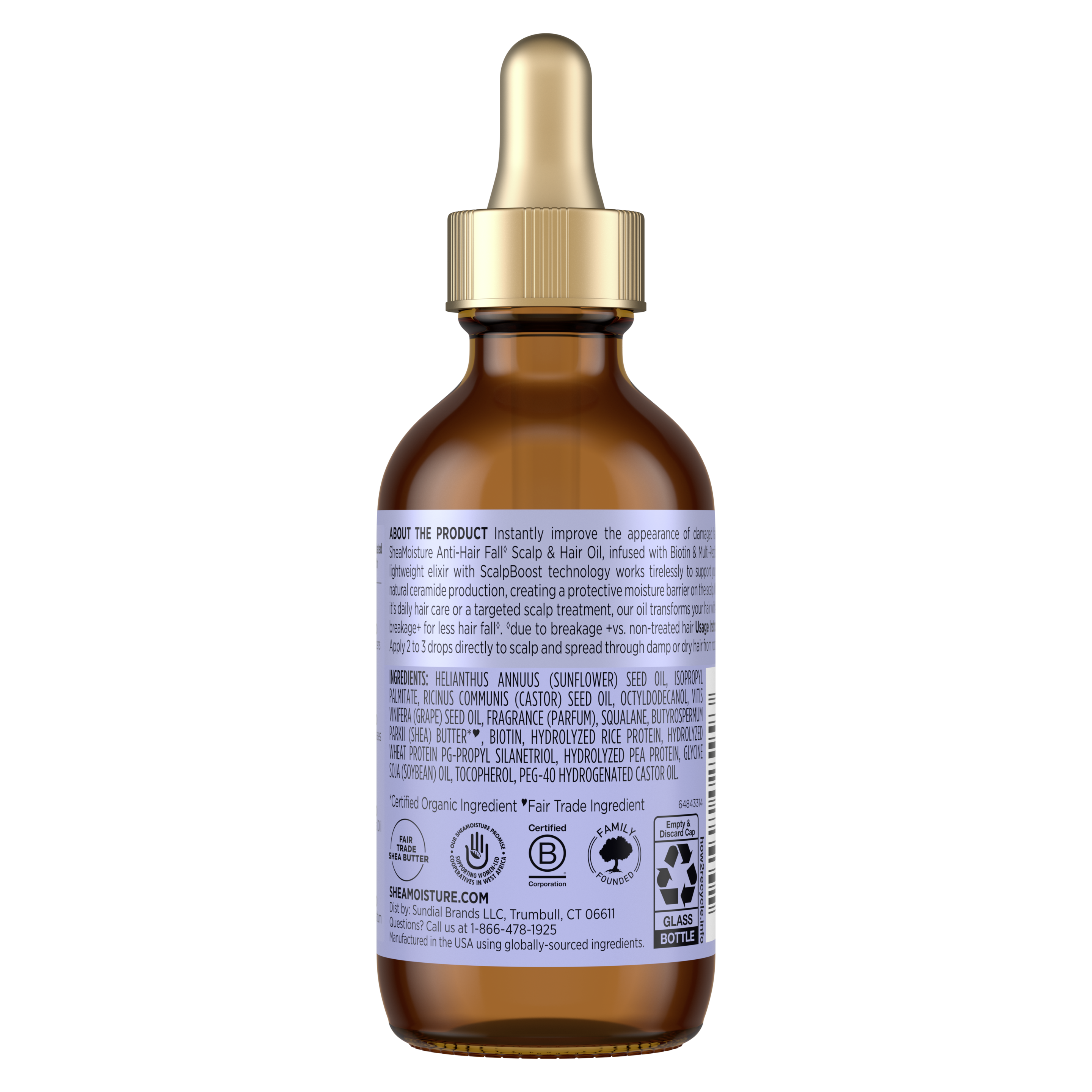 Biotin & Peptide Anti-Hair Fall Scalp & Hair Oil