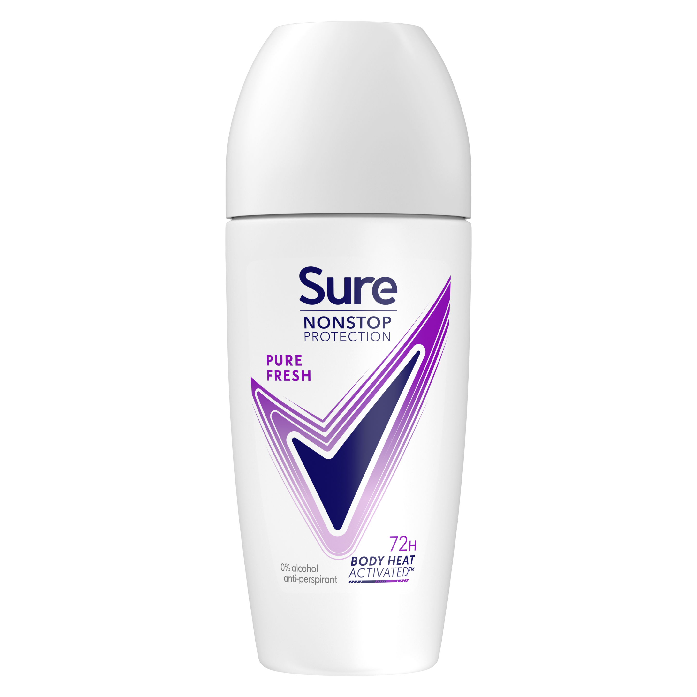 Sure Nonstop Pure Fresh Roll On 50ml Front of pack