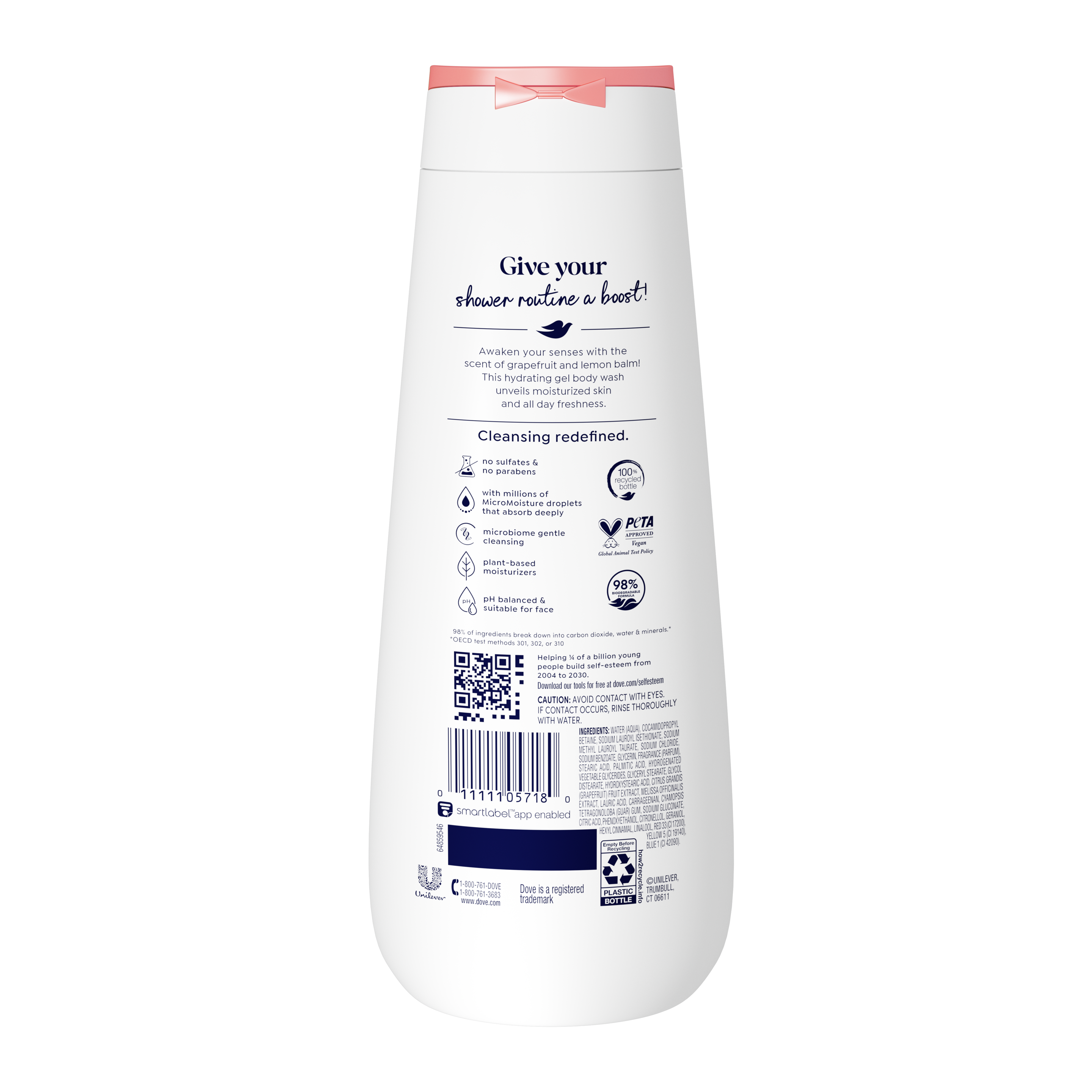 Grapefruit & Lemon Balm Body Wash