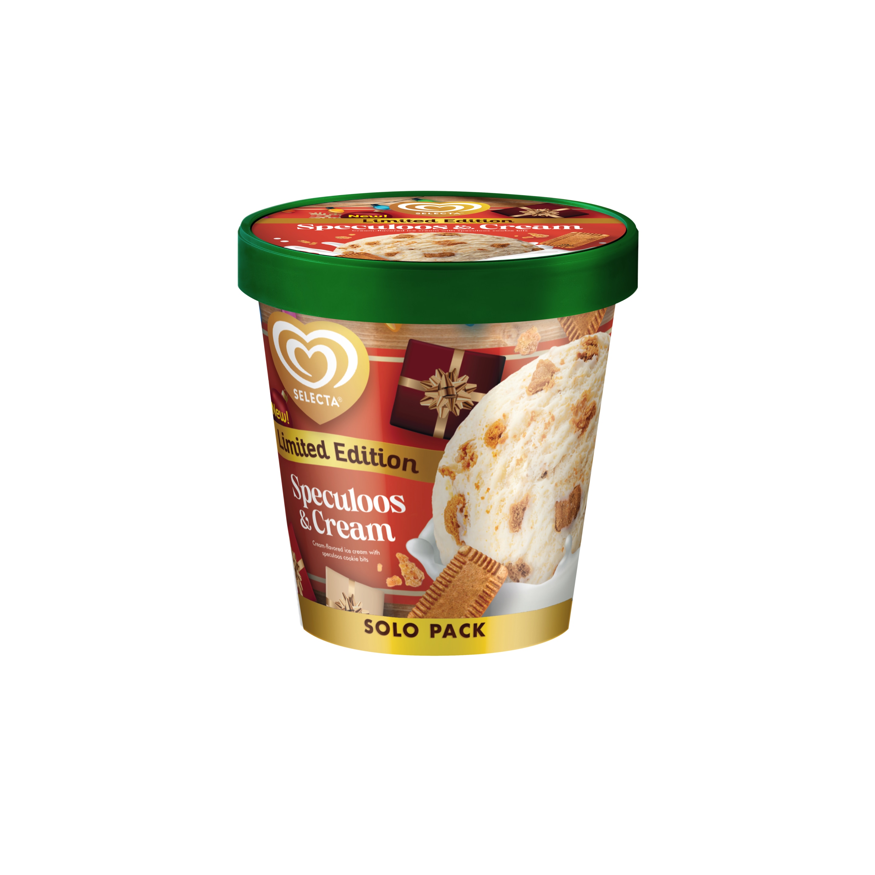 Selecta Limited Edition Speculoos & Cream Ice Cream