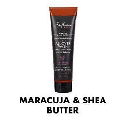 Enjoy a squeaky clean feeling and a manly scent with the Maracuja and Shea Butter Collection from SheaMoisture. Shop for beard care and body care products here.