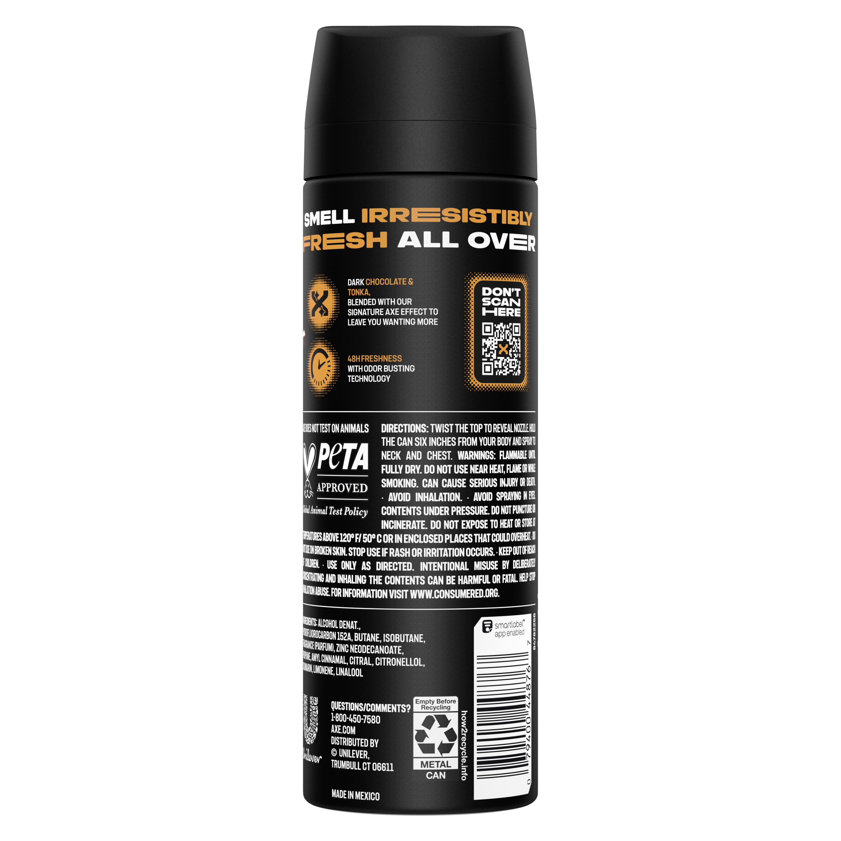 Dark Temptation XL Deodorant Body Spray