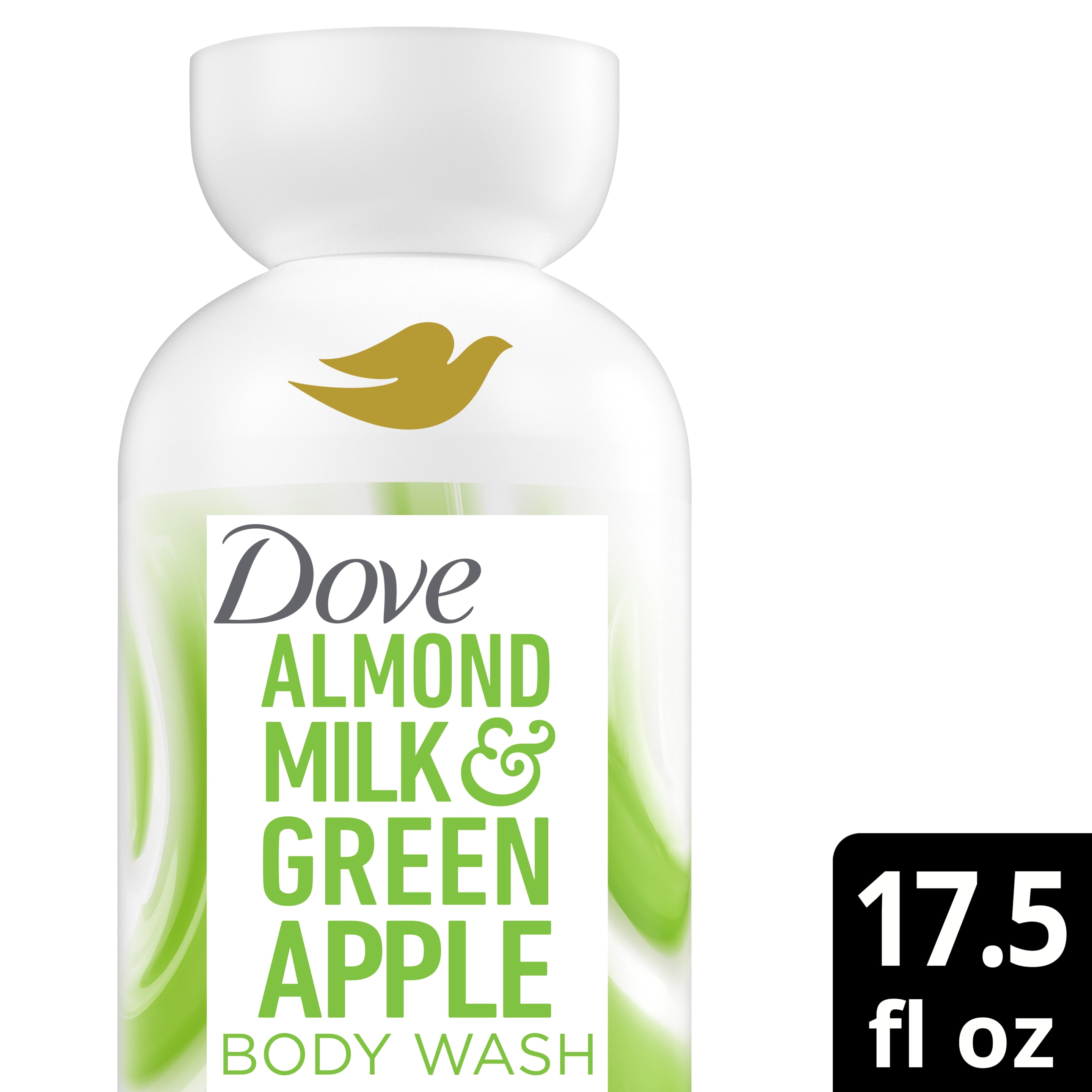 Dove Almond Milk & Green Apple Plant Milk Body Wash packshot
