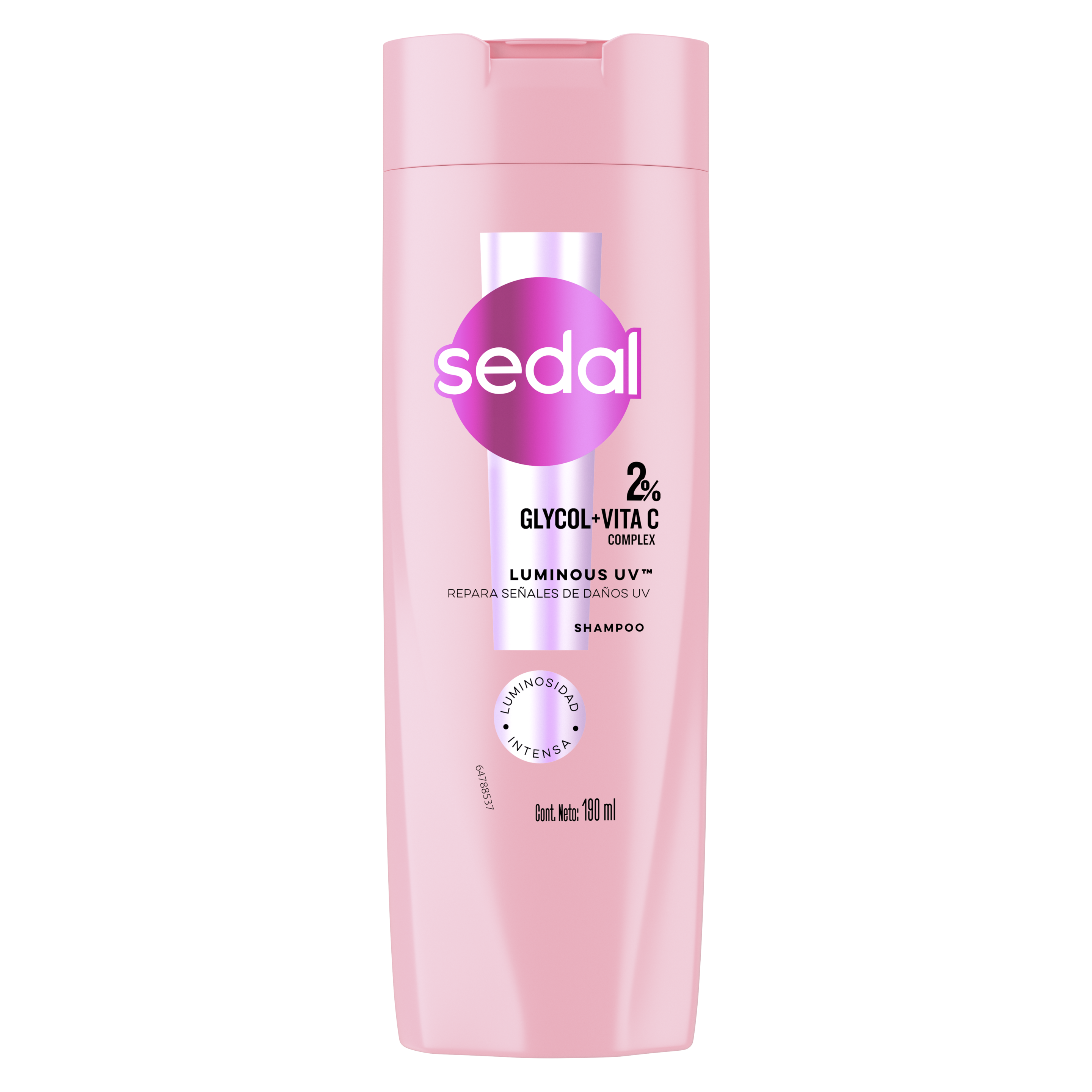 Envase Línea Sedal Glycol Shampoo 190ml