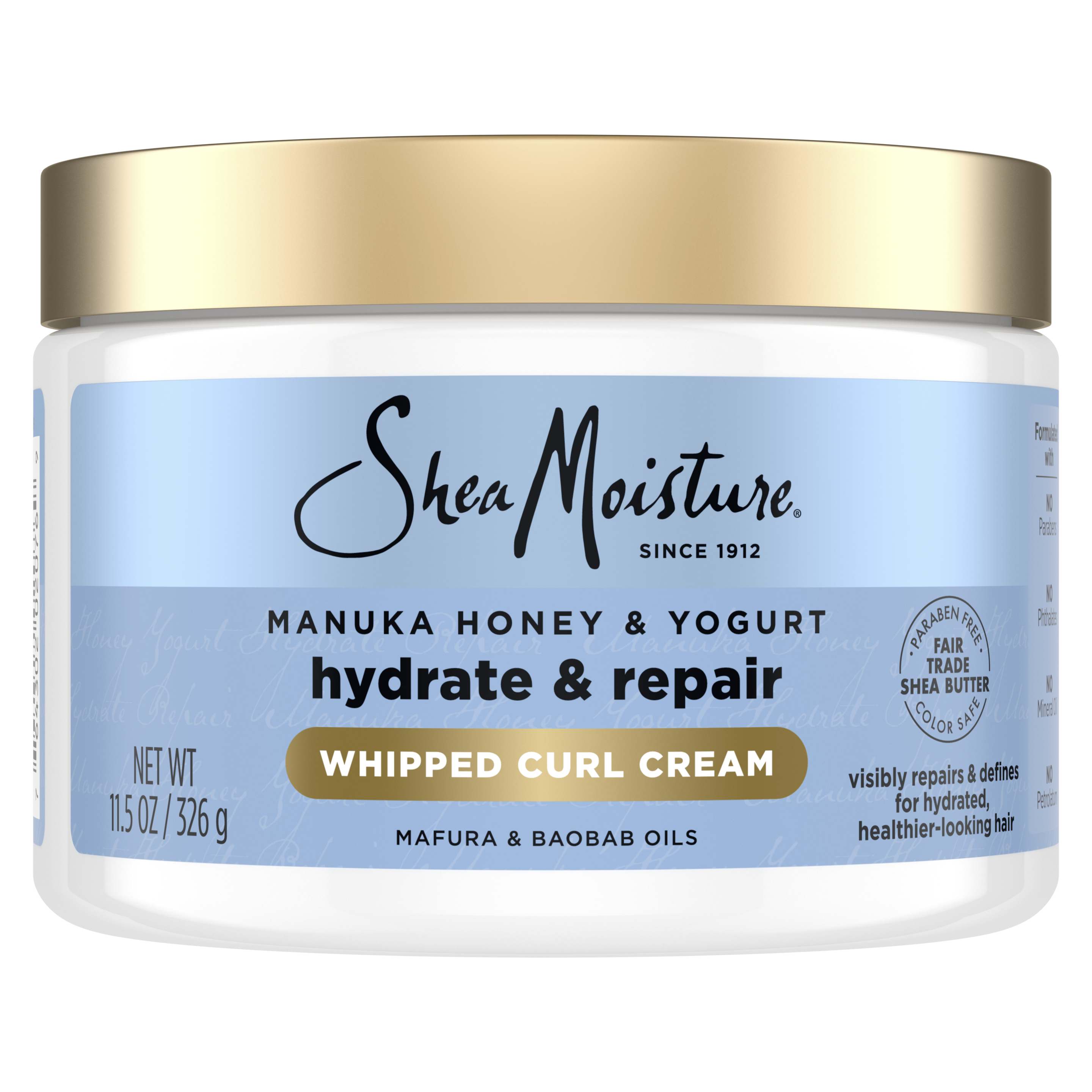 Manuka Honey & Yogurt Hydrate + Repair Whipped Curl Cream 115 oz