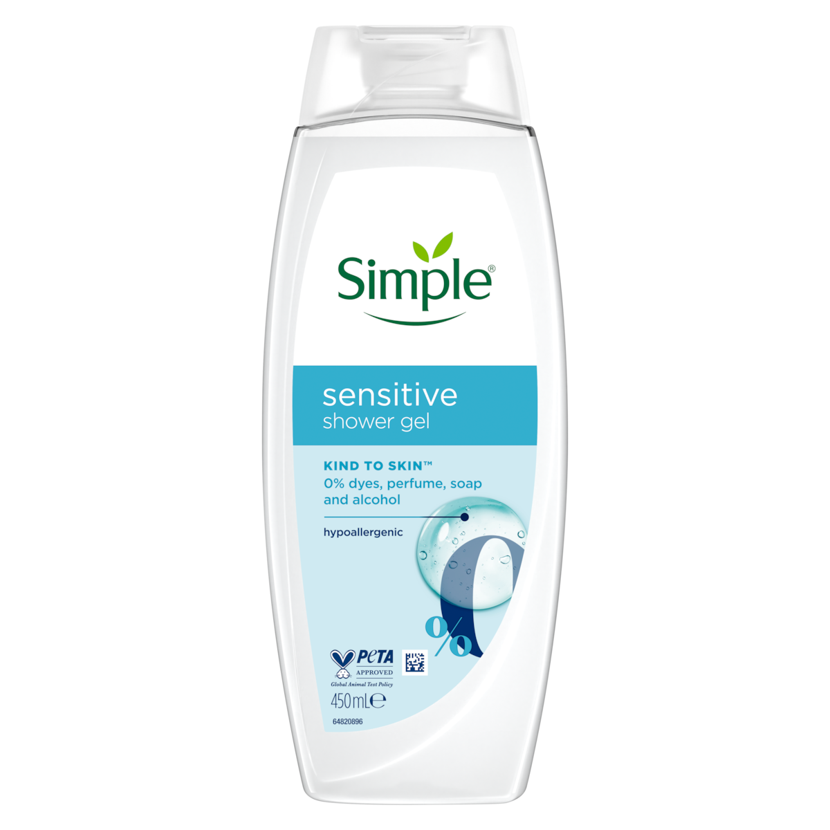 Kind to Skin Sensitive Shower Gel by Simple