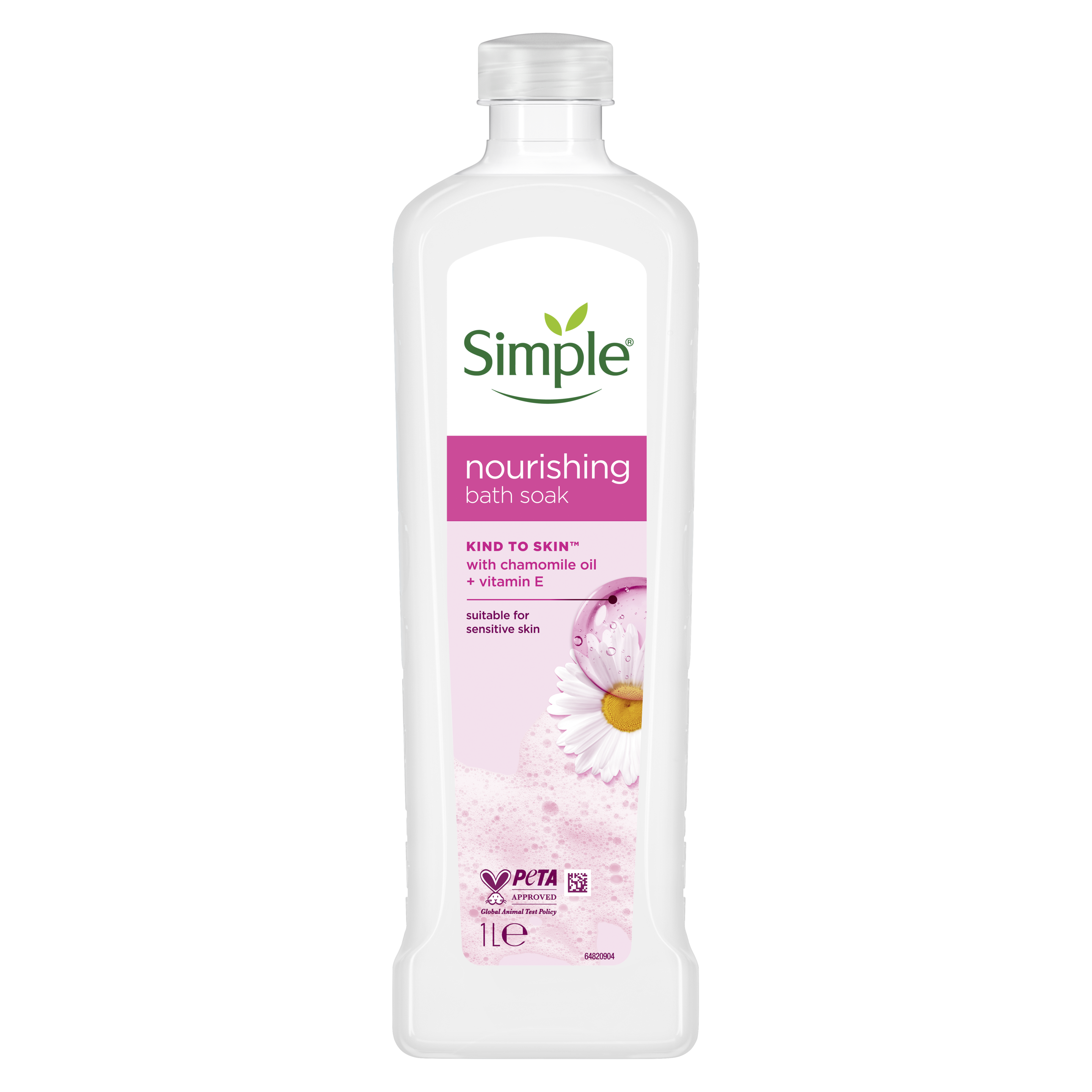 Simple Kind to Skin Nourishing Bath Soak 1 L