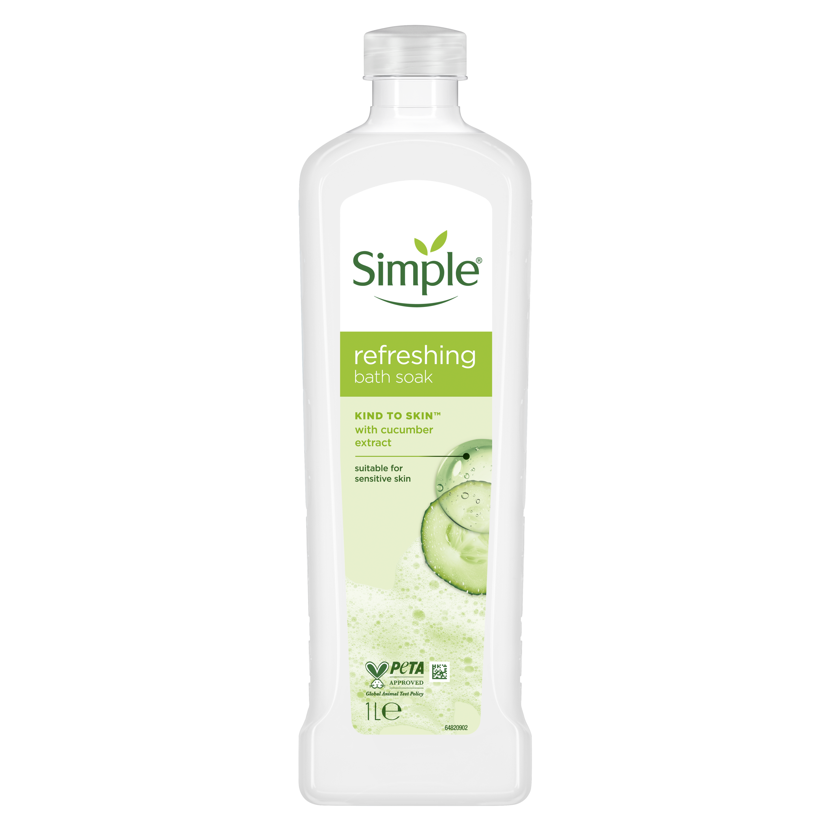 Simple Kind to Skin Refreshing Bath Soak 1 L