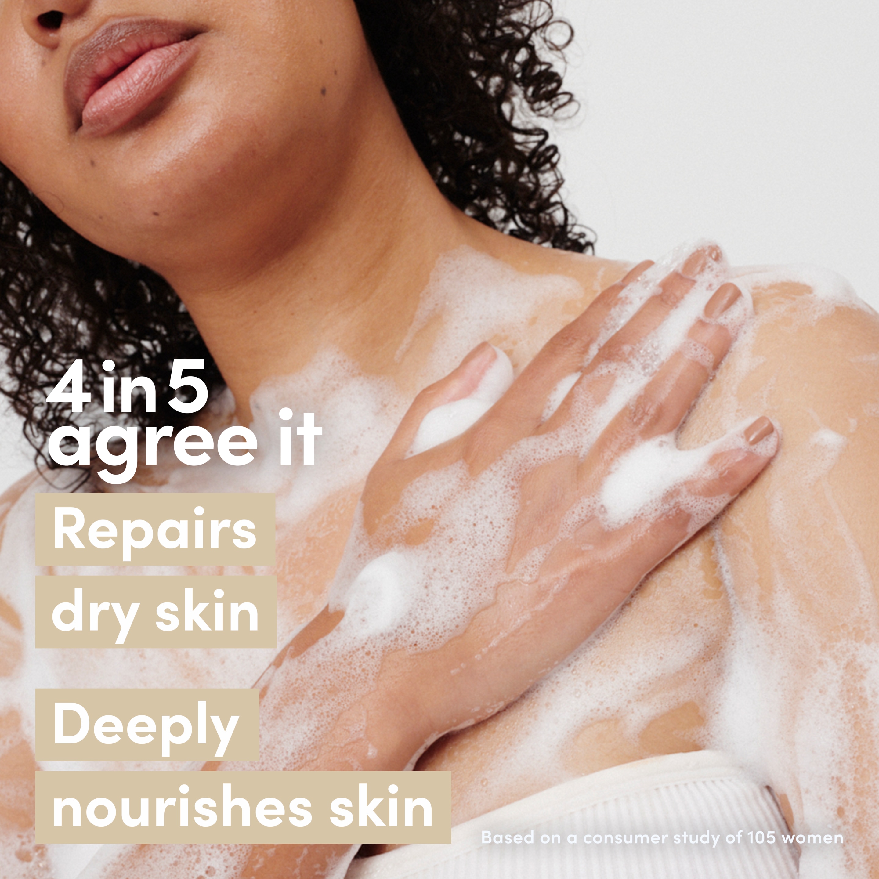 Soothing Relief Serum Body Wash with soothing Oatmeal