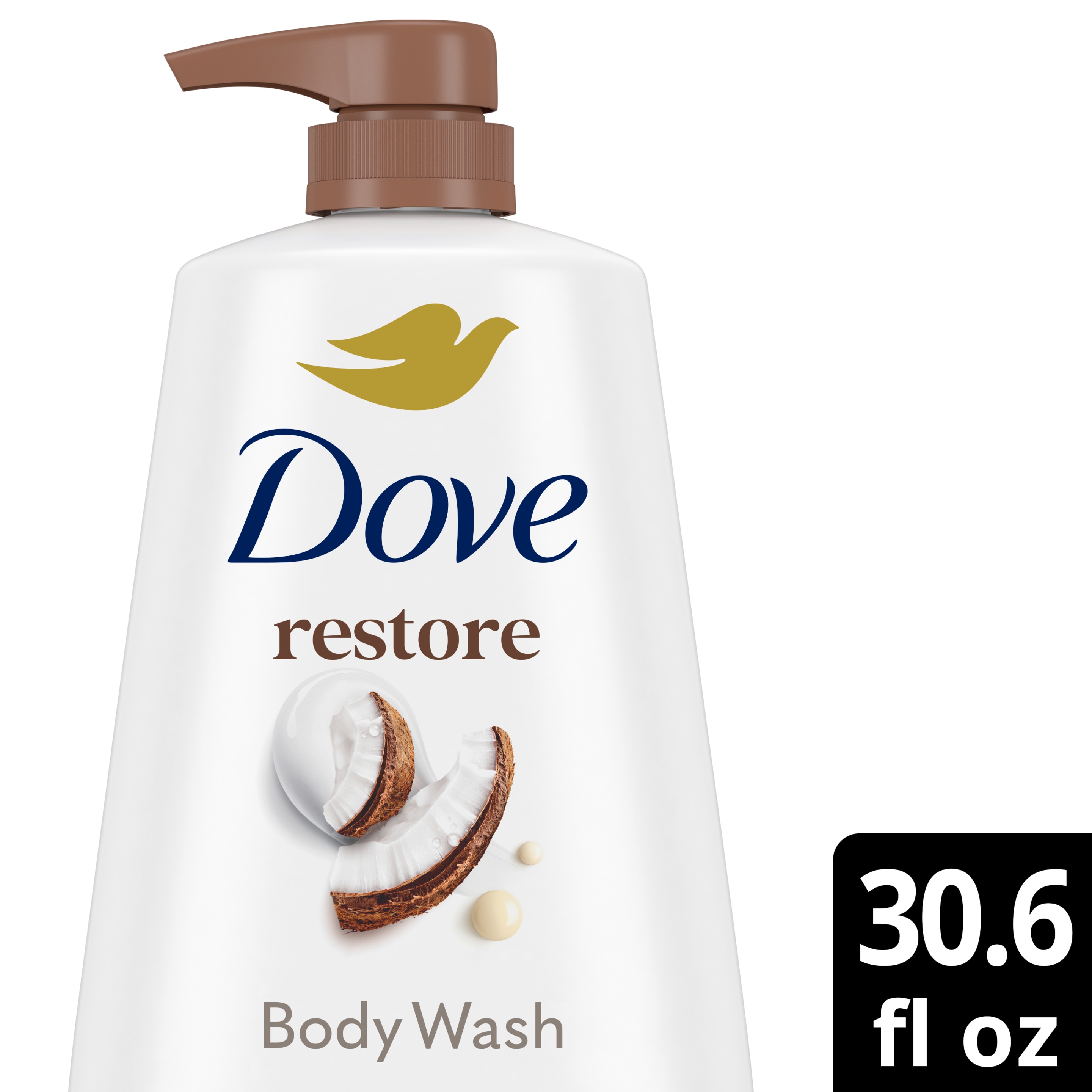 Restoring Body Wash with Coconut Butter and Cocoa Butter 34 oz