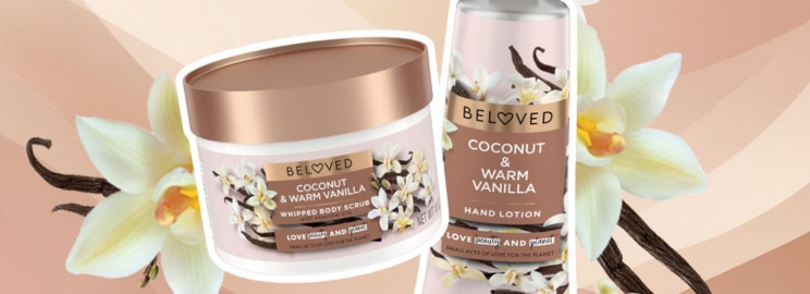 BELOVED Vanilla Hand Lotion and Body Cream 