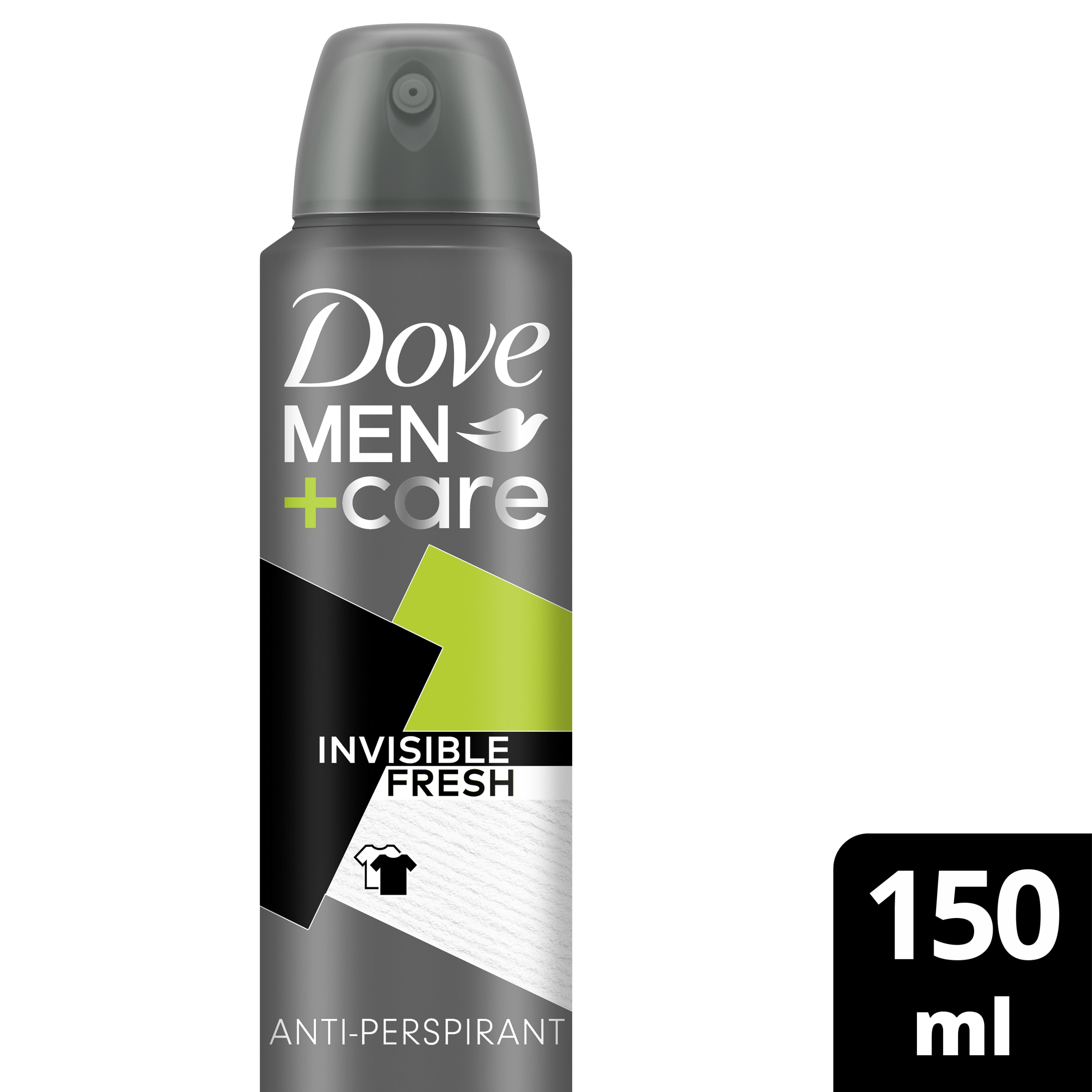 Dove Men+Care Invisible Fresh   Antiperspirant Deodorant Body Spray  150ml packshot