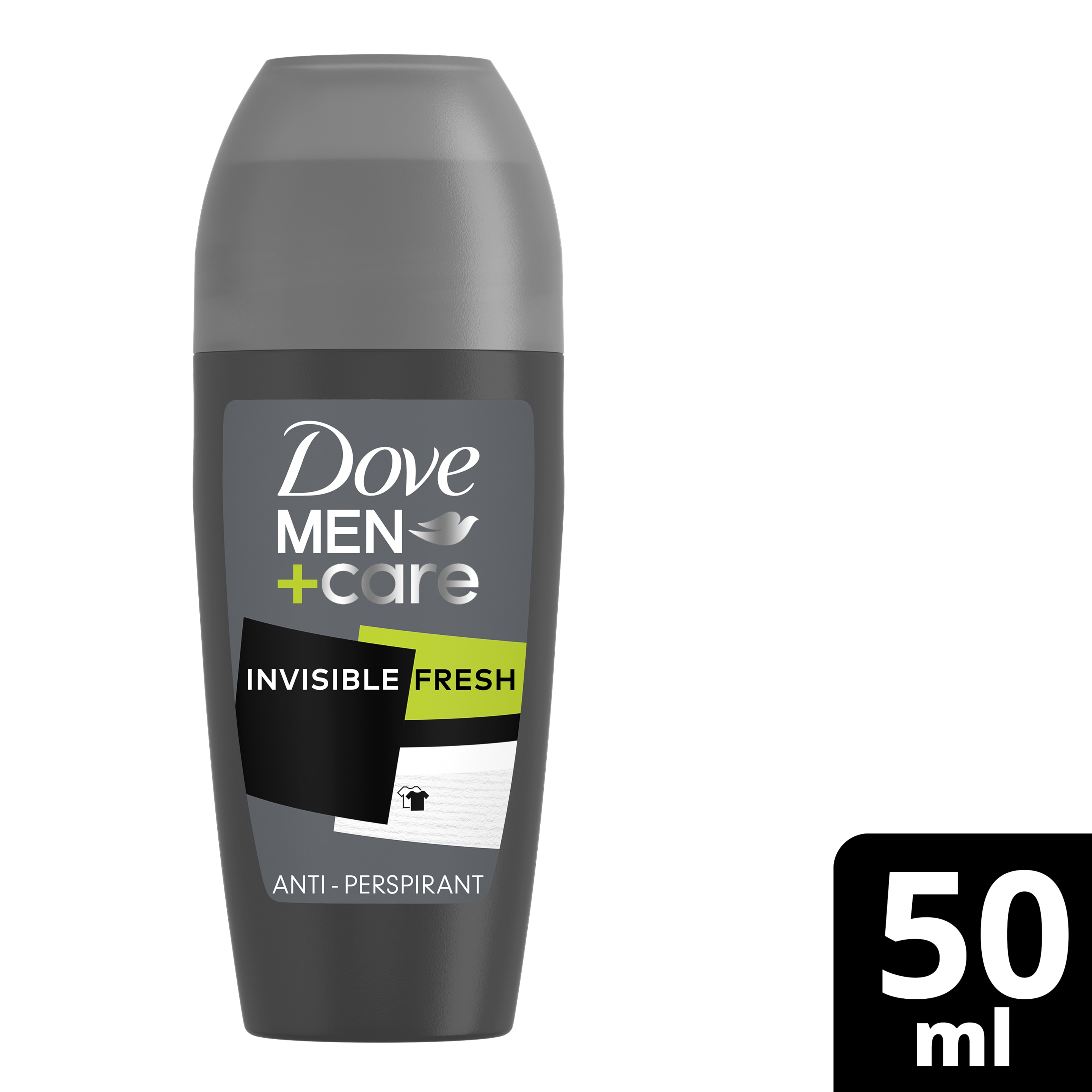 Dove Men+Care Invisible Fresh  Antiperspirant Roll-On Deodorant  50ml packshot