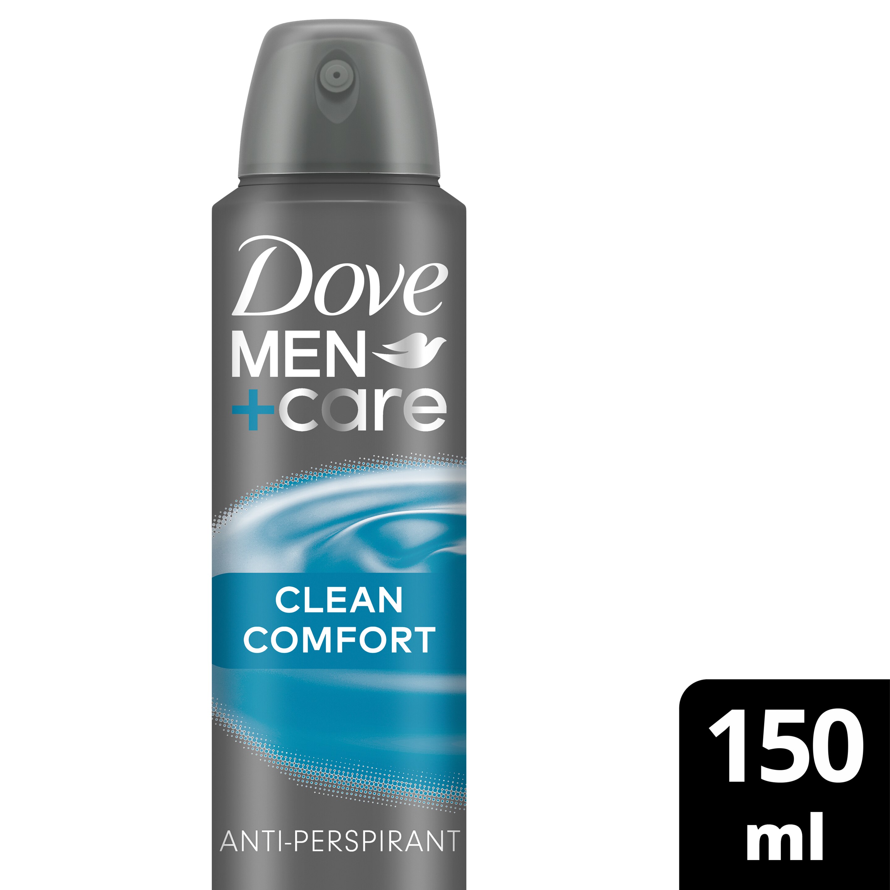 Dove Men+Care  Clean Comfort  Antiperspirant Deodorant Body Spray  6x150ml packshot