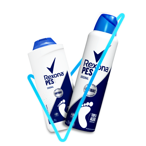 Rexona pés talco