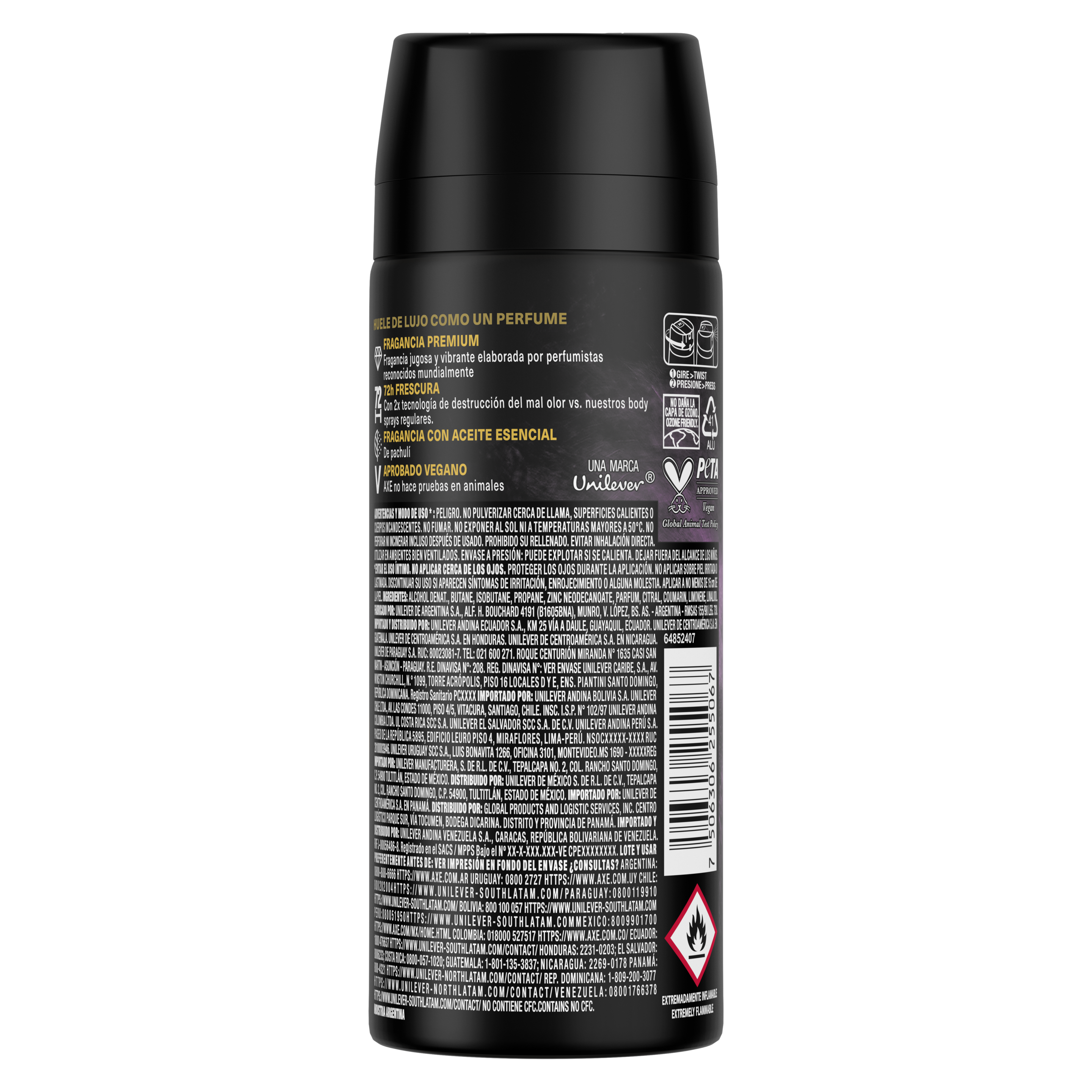 Axe Desodorante Aerosol Peach Infusion 150 ml