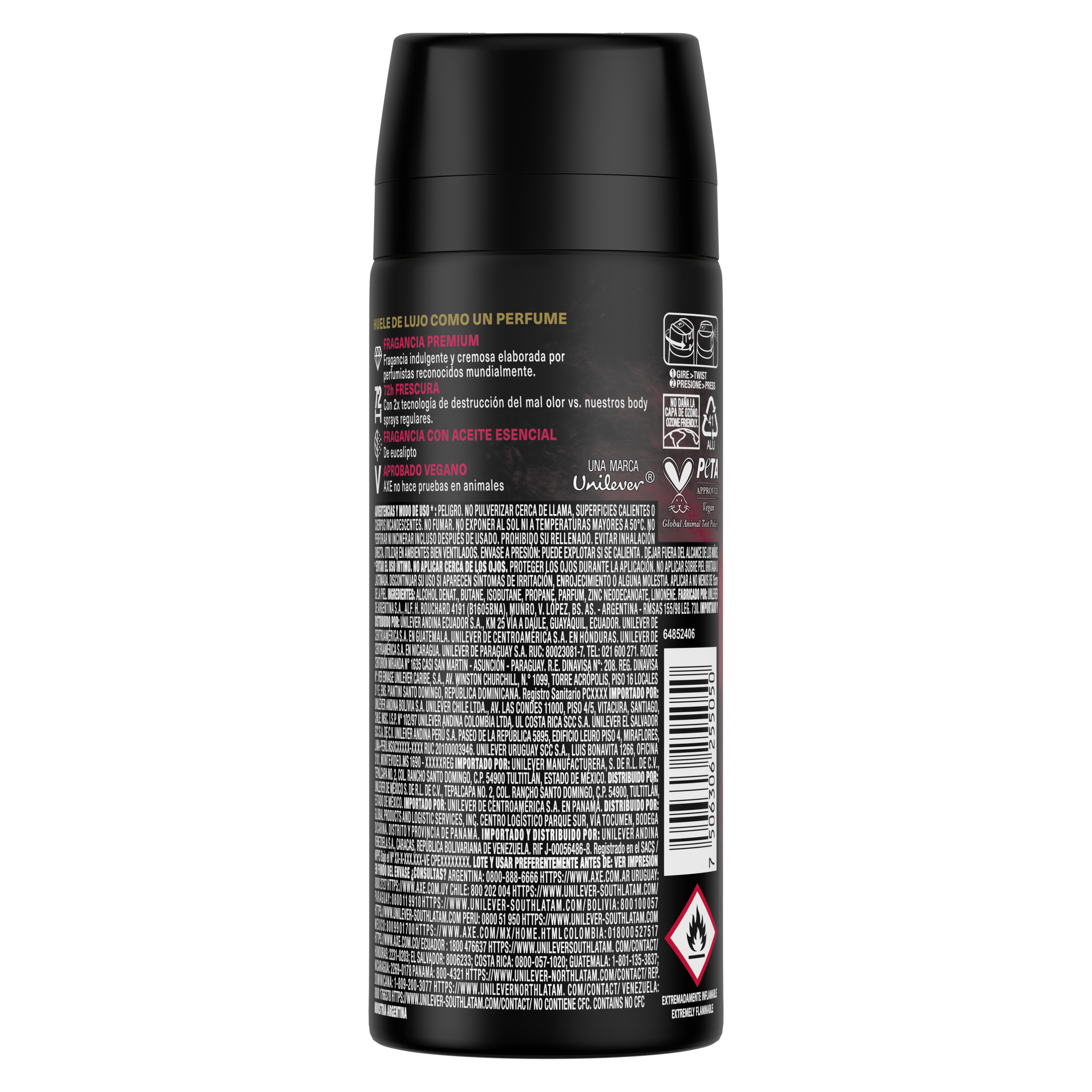 Axe Desodorante Aerosol Cherry Spritz 150 ml