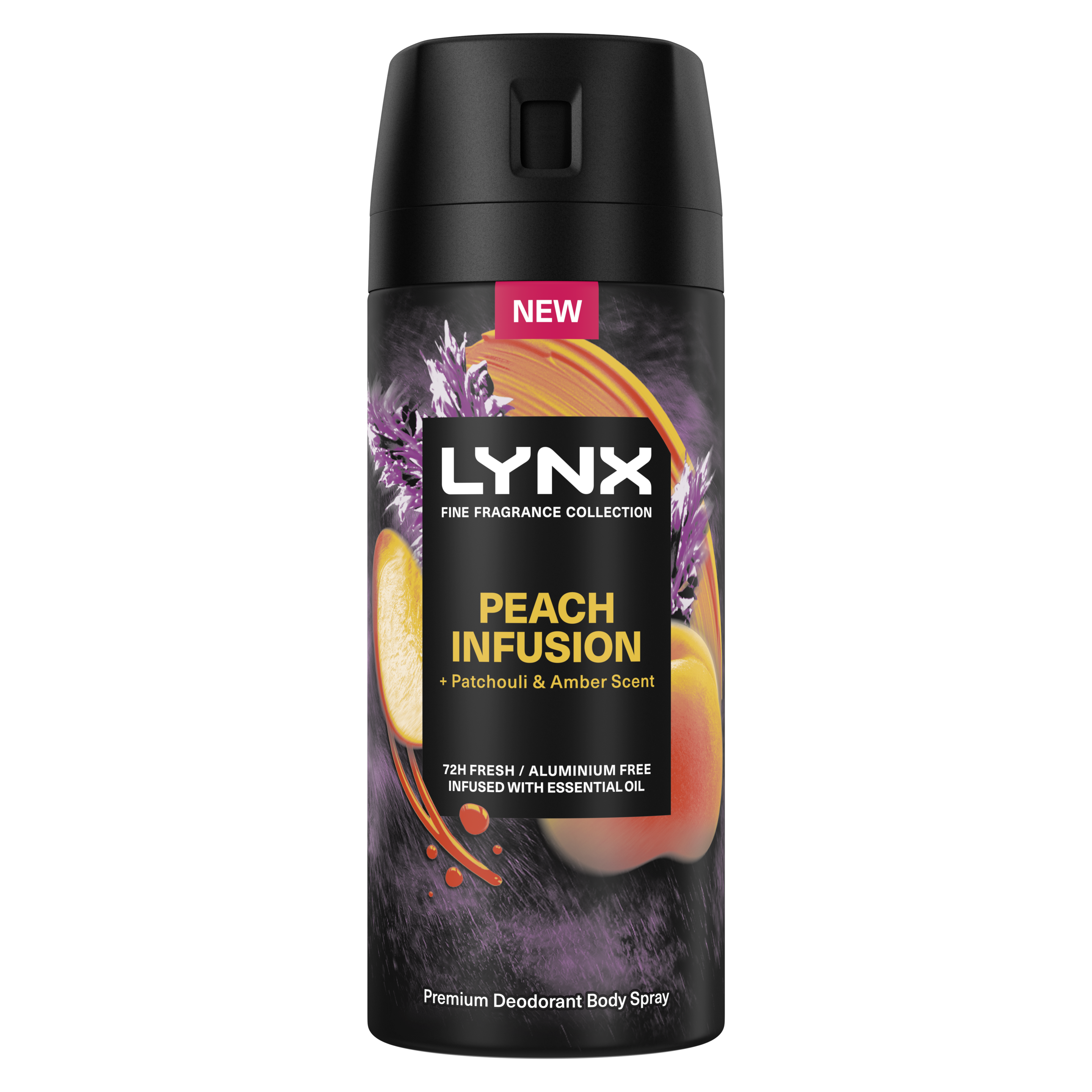 Lynx Peach Infusion Premium Deodorant Bodyspray packshot
