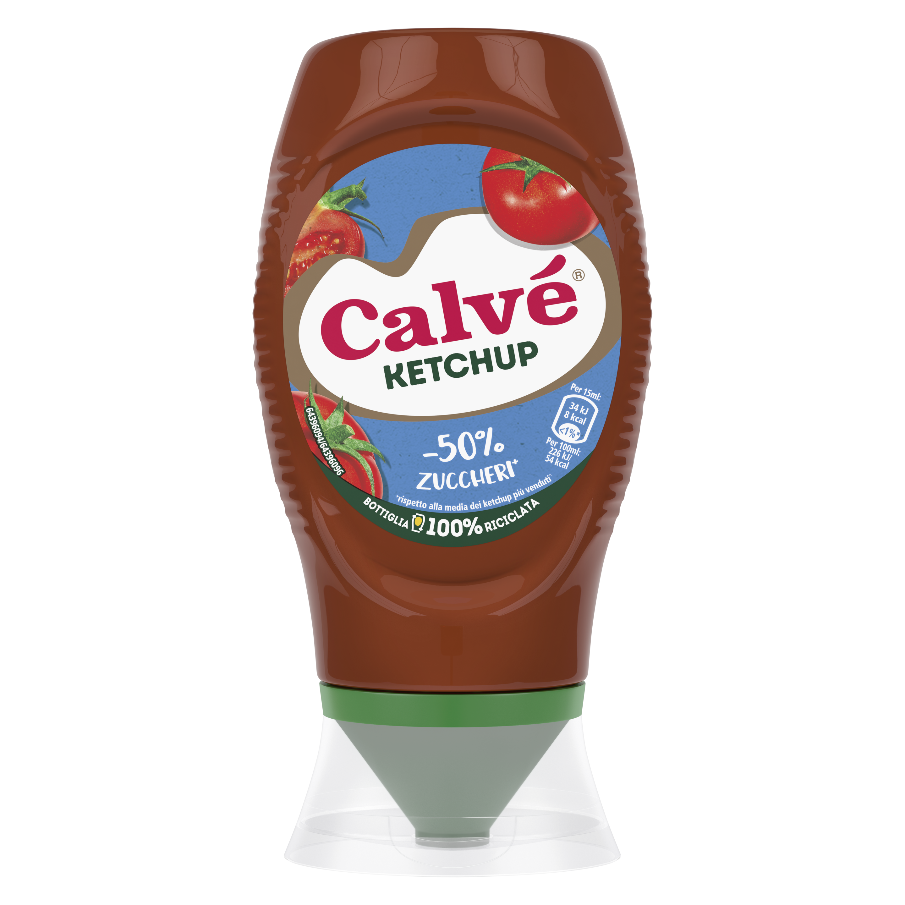Ketchup Calvé -50 % di zuccheri packshot