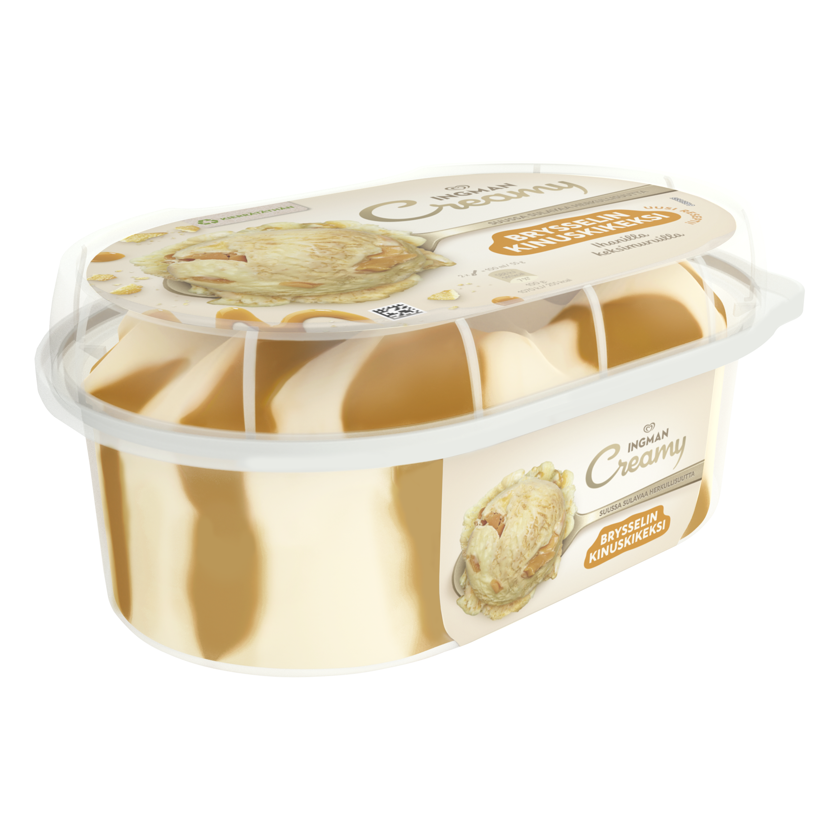 Ingman Creamy Brysselin Kinuskikeksi packshot