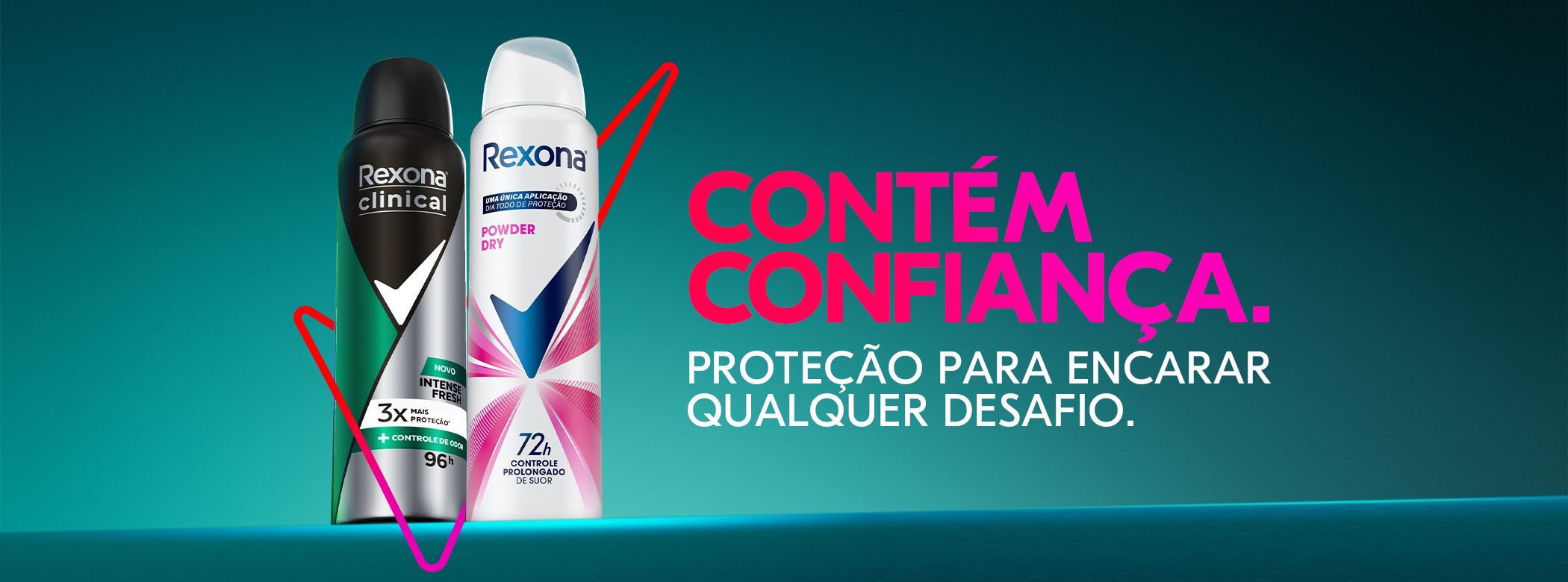 banner rexona deos skin