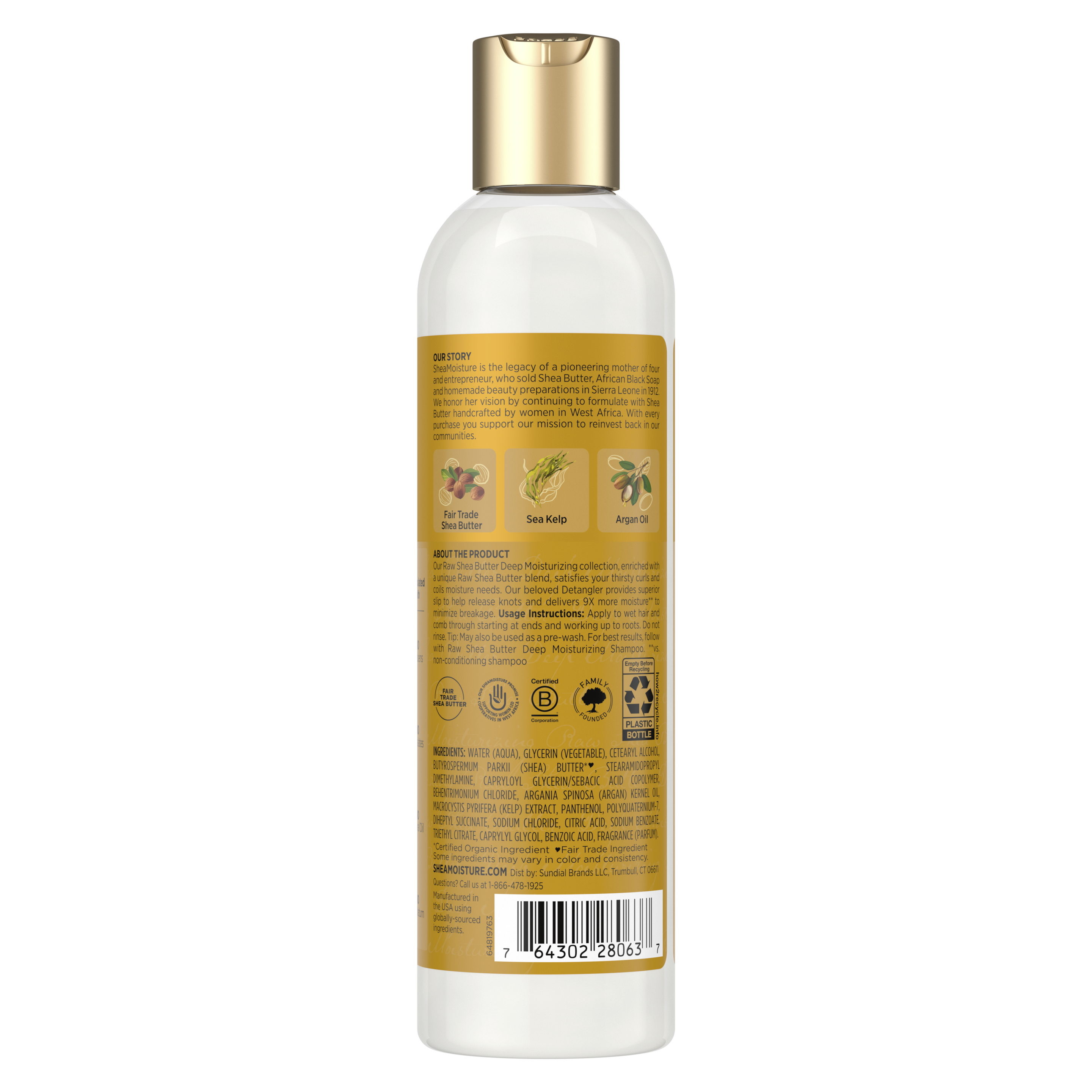 Raw Shea Butter Moisturizing Detangler