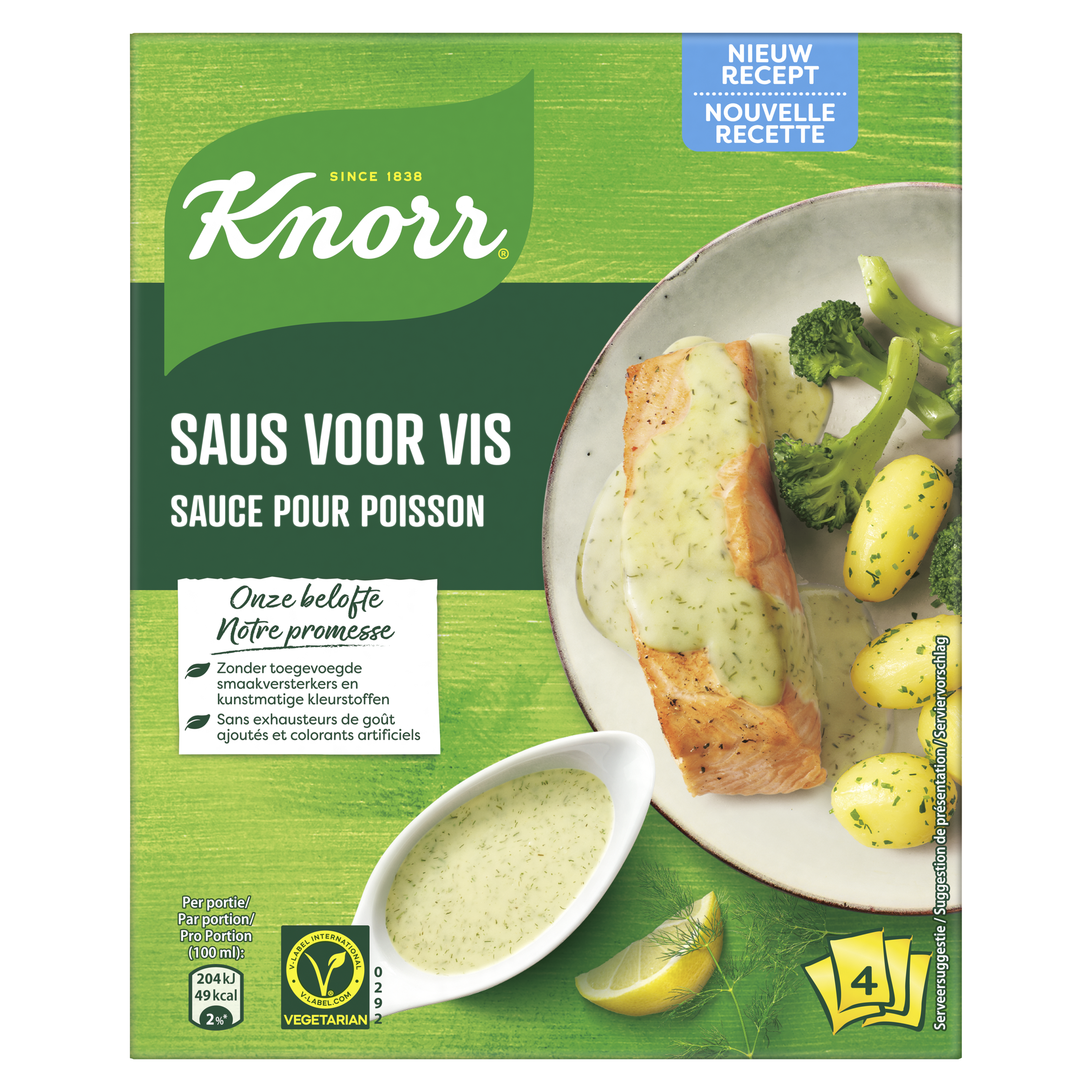 Sauce pour poisson 4x31 g