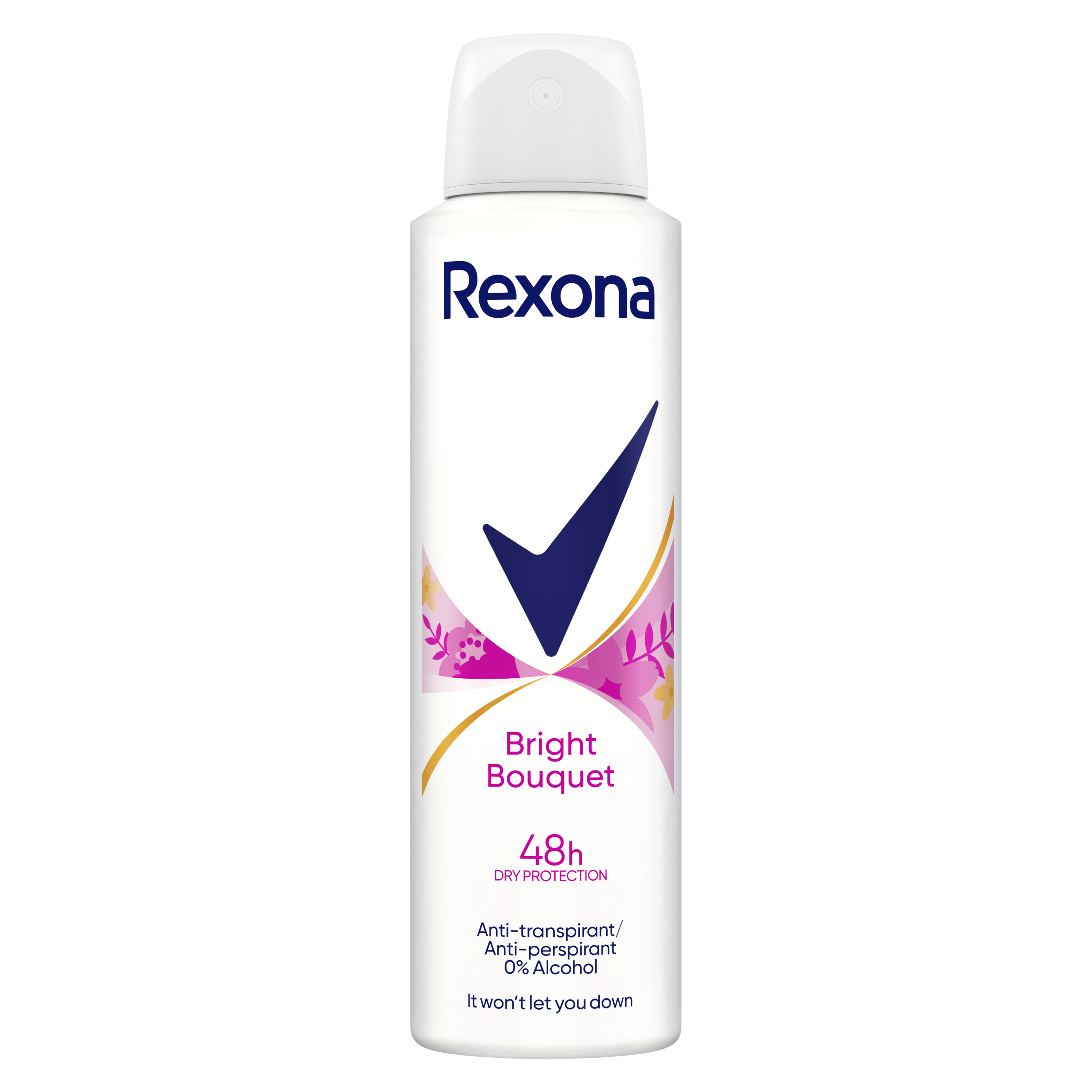 Antyperspirant spray dla kobiet Sexy bouquet 150 ml Rexona