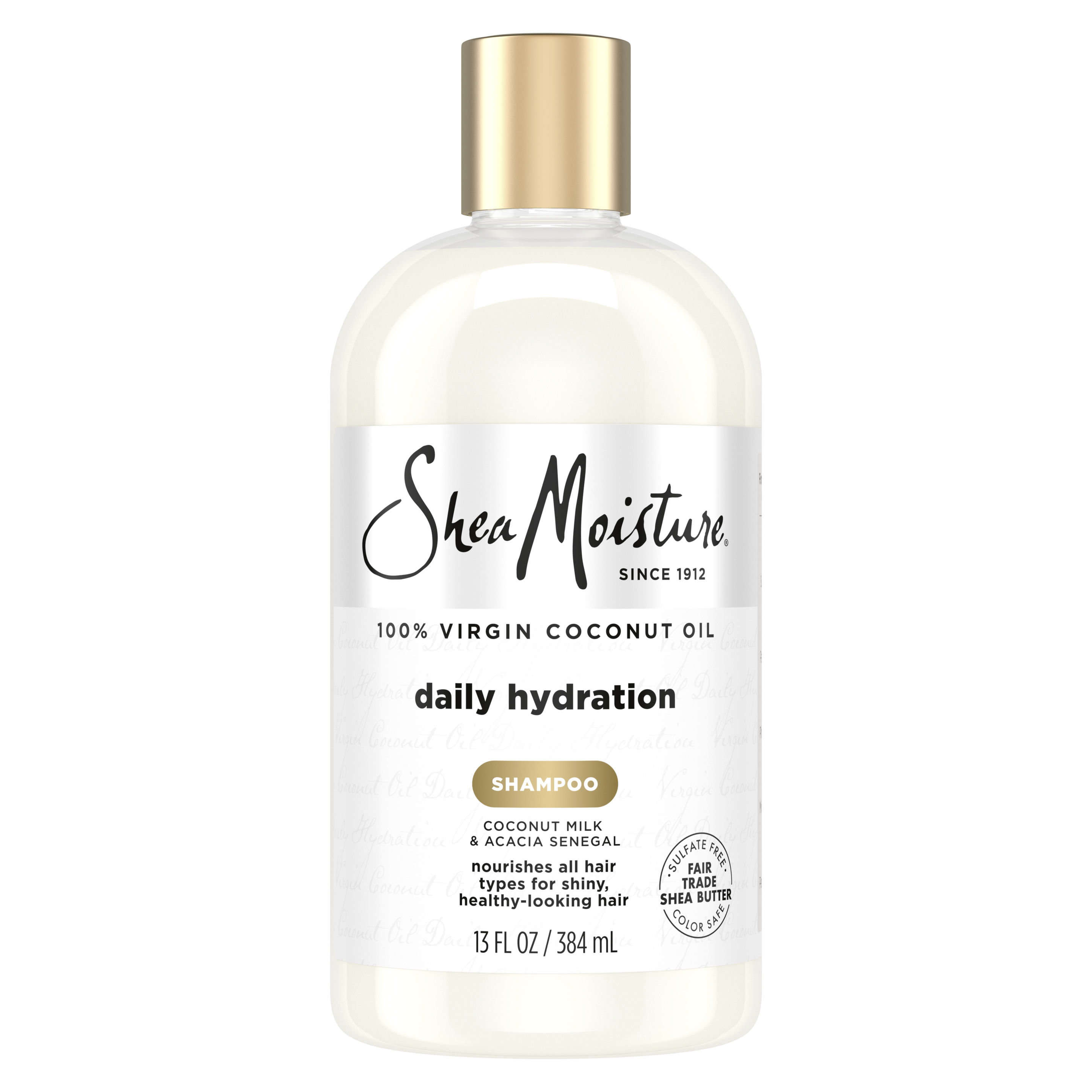 100% Virgin Coconut Oil Daily Hydration Shampoo packshot